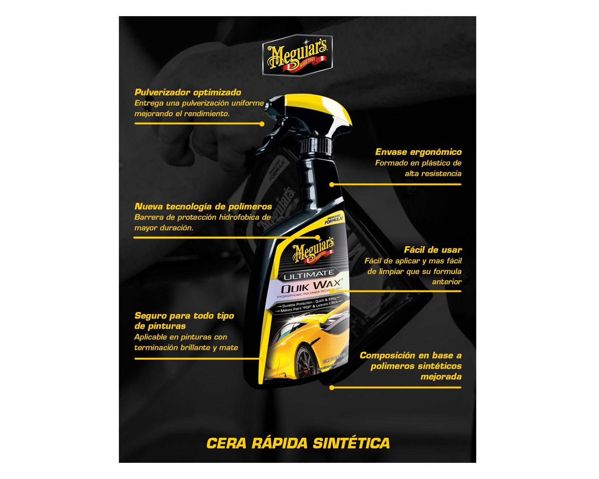 Cera rápida 473 ml Full Brillo Ultimate Meguiar's-1
