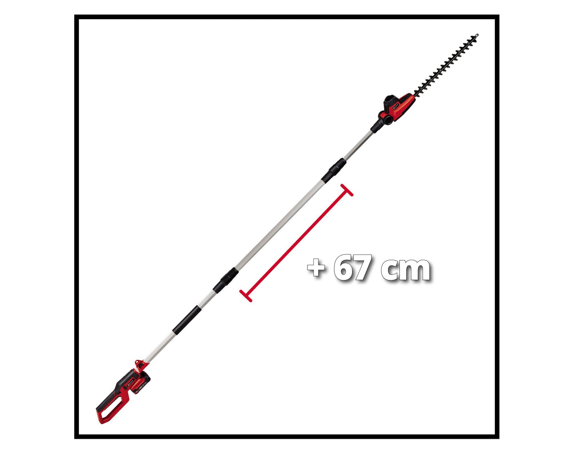 Cortaseto altura inalámbrico 18V GC-HH 18/45 Li T-Solo Einhell-1