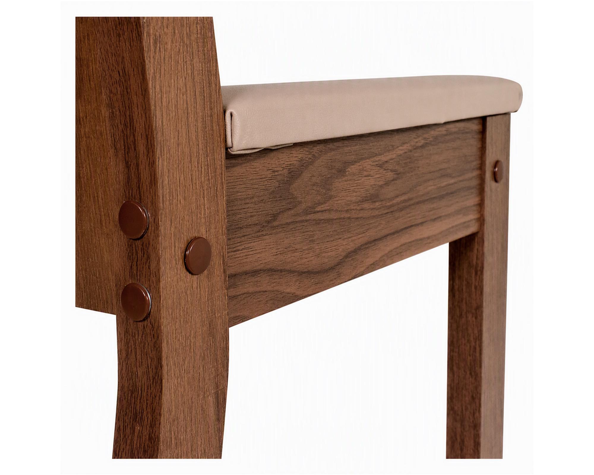 Comedor 8 sillas Clarice 77x136x136 cm-3