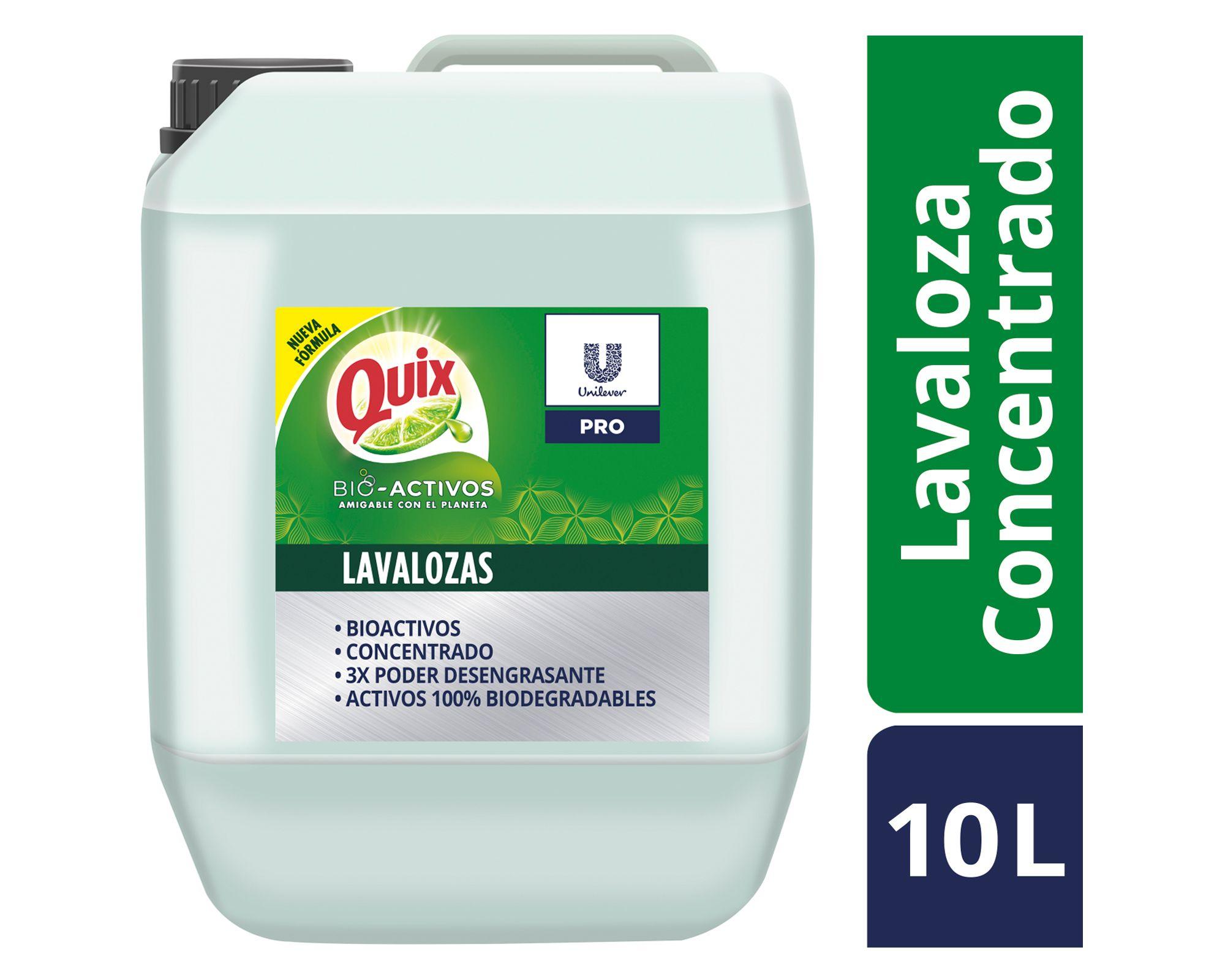 Lavaloza bidón 10 litros limón profesional Bio Activos Quix-0