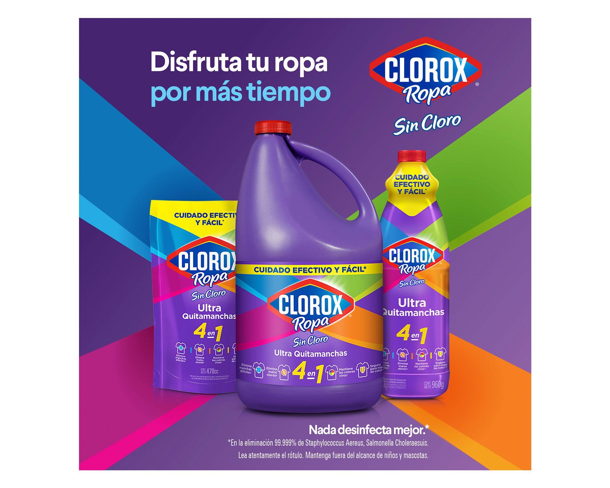 Clarificador 1800 ml colores vivos Cloro-4