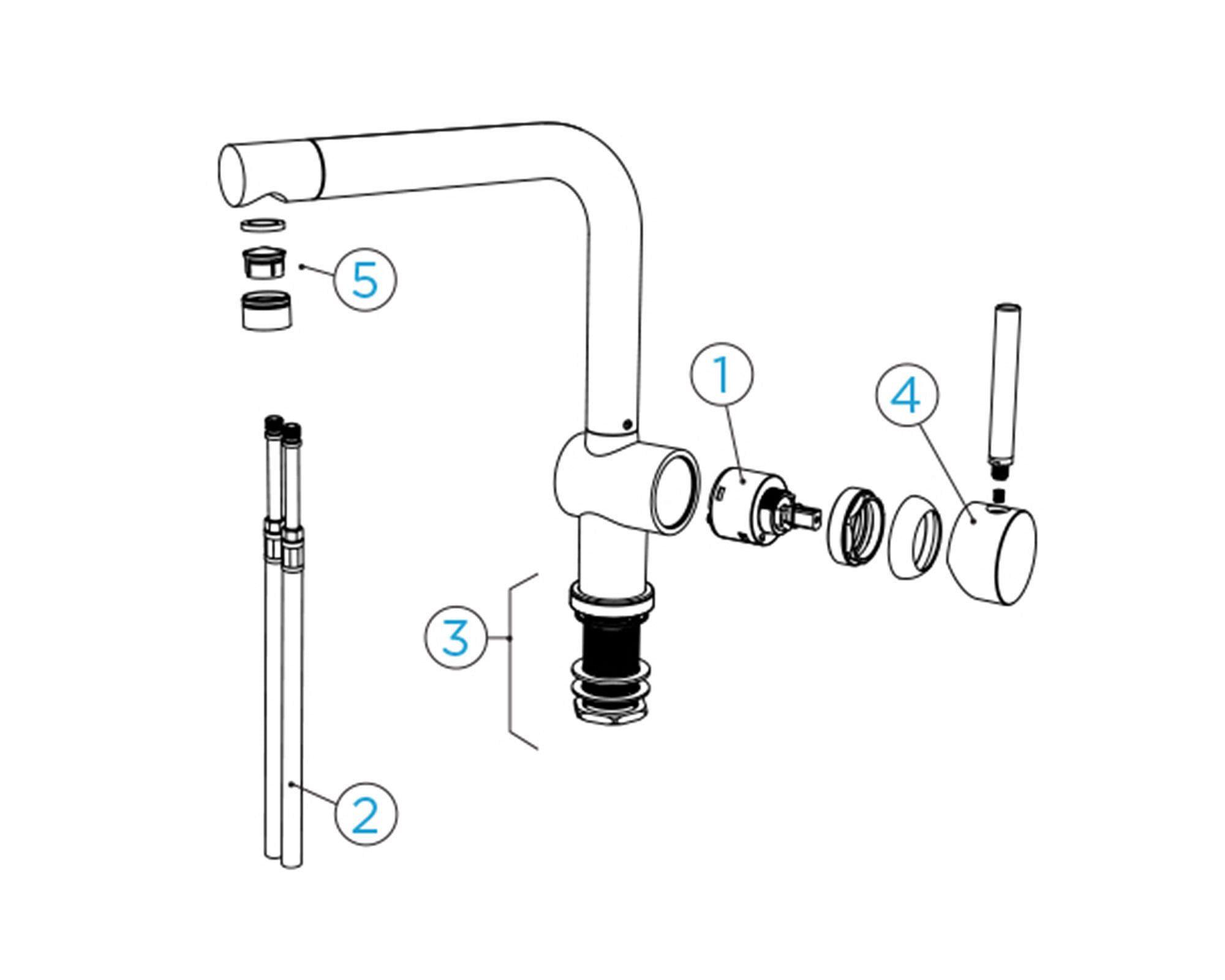 Grifería Piega magma Schock-5