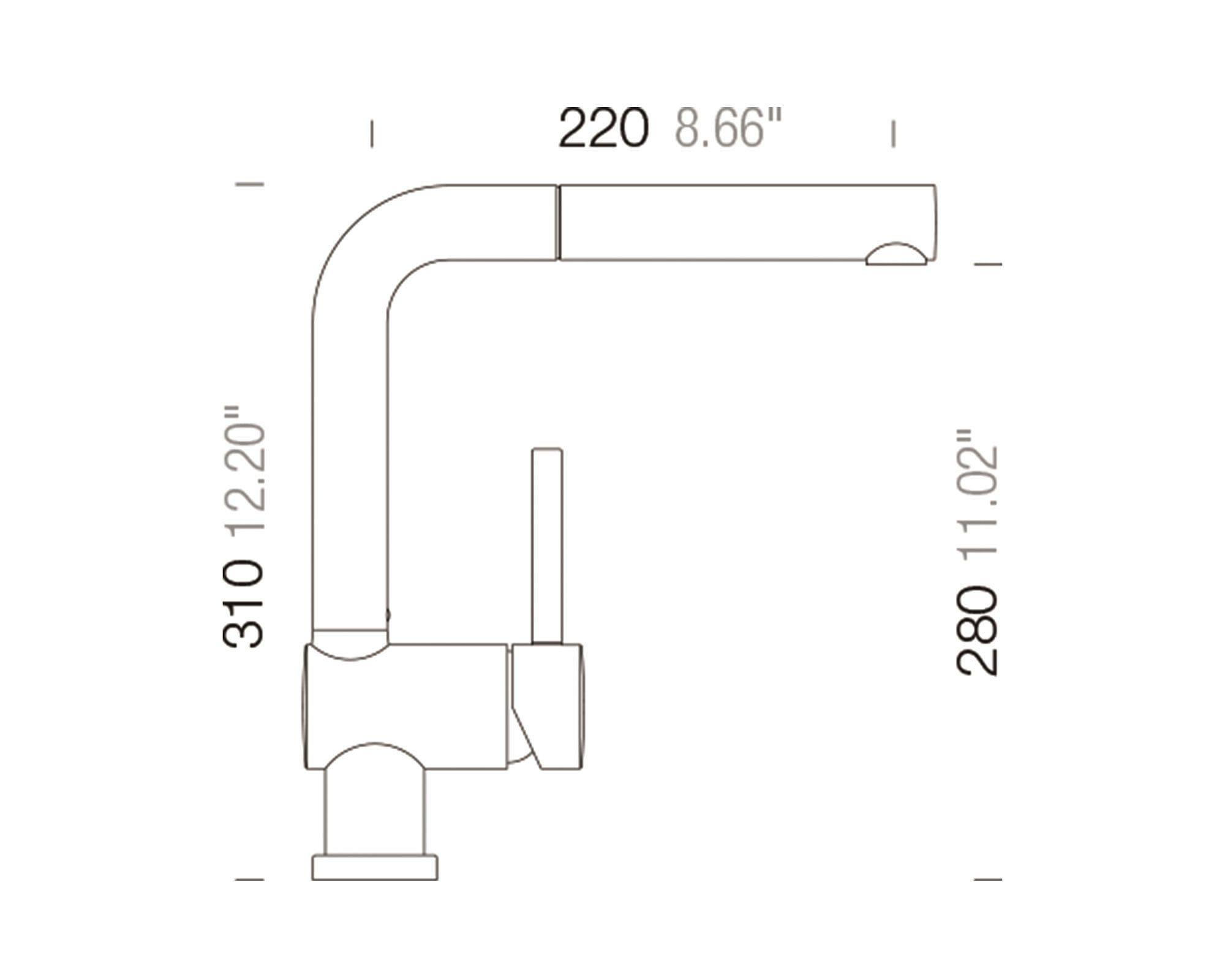 Grifería Piega magma Schock-7