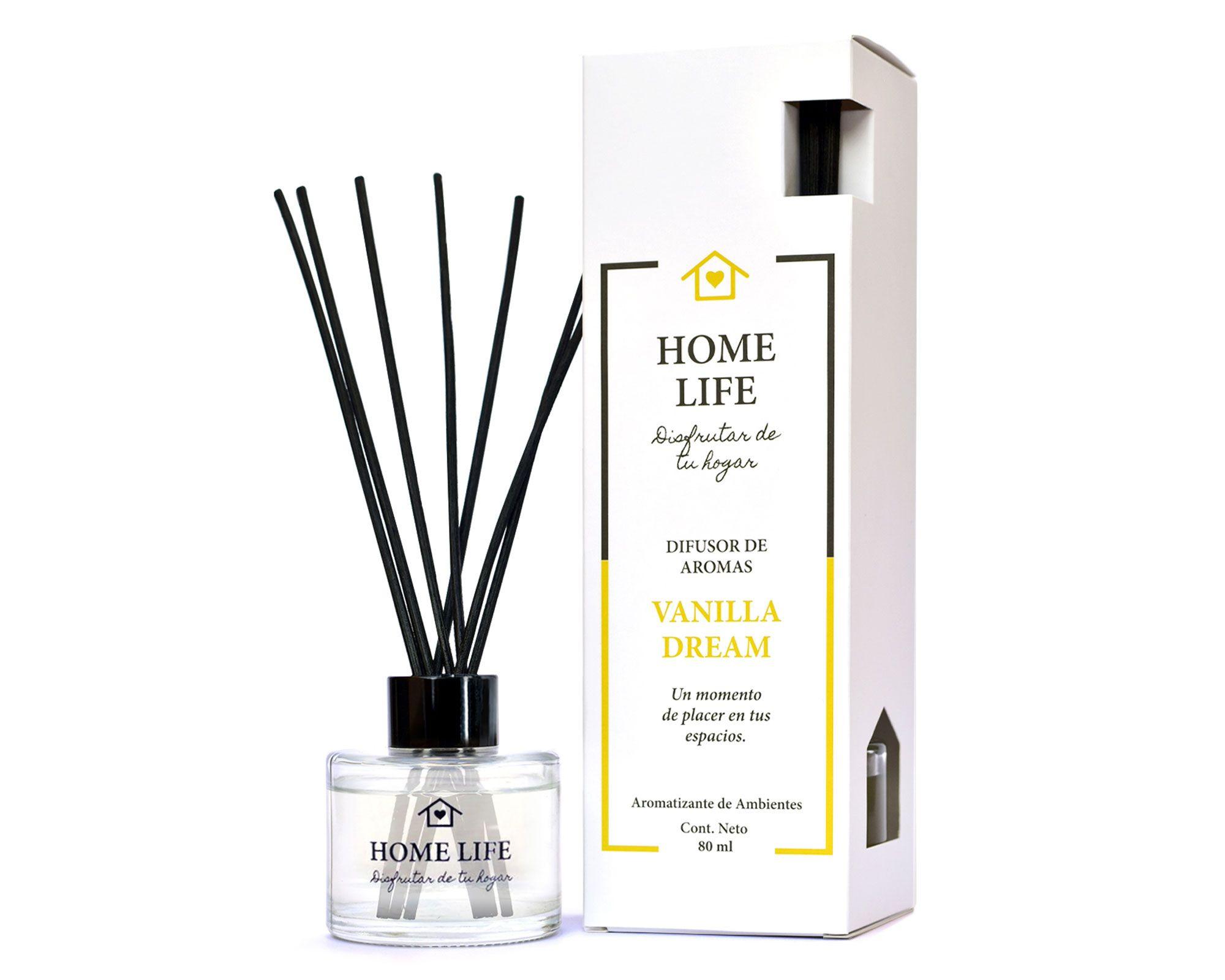 Difusor 80 ml Vainilla Dream Home Life-0