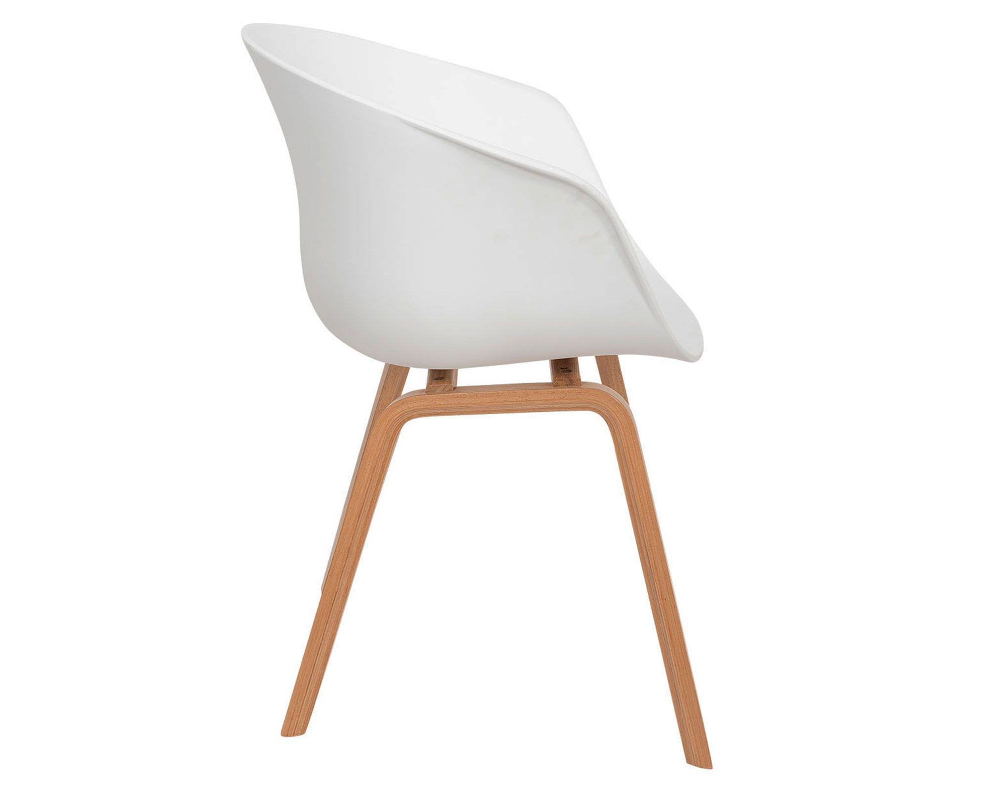 Silla comedor Gaudí PP base madera blanco Form Design-1