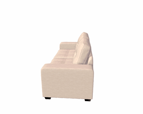Sofá 3 cuerpos Mira Zander beige Rosen-1