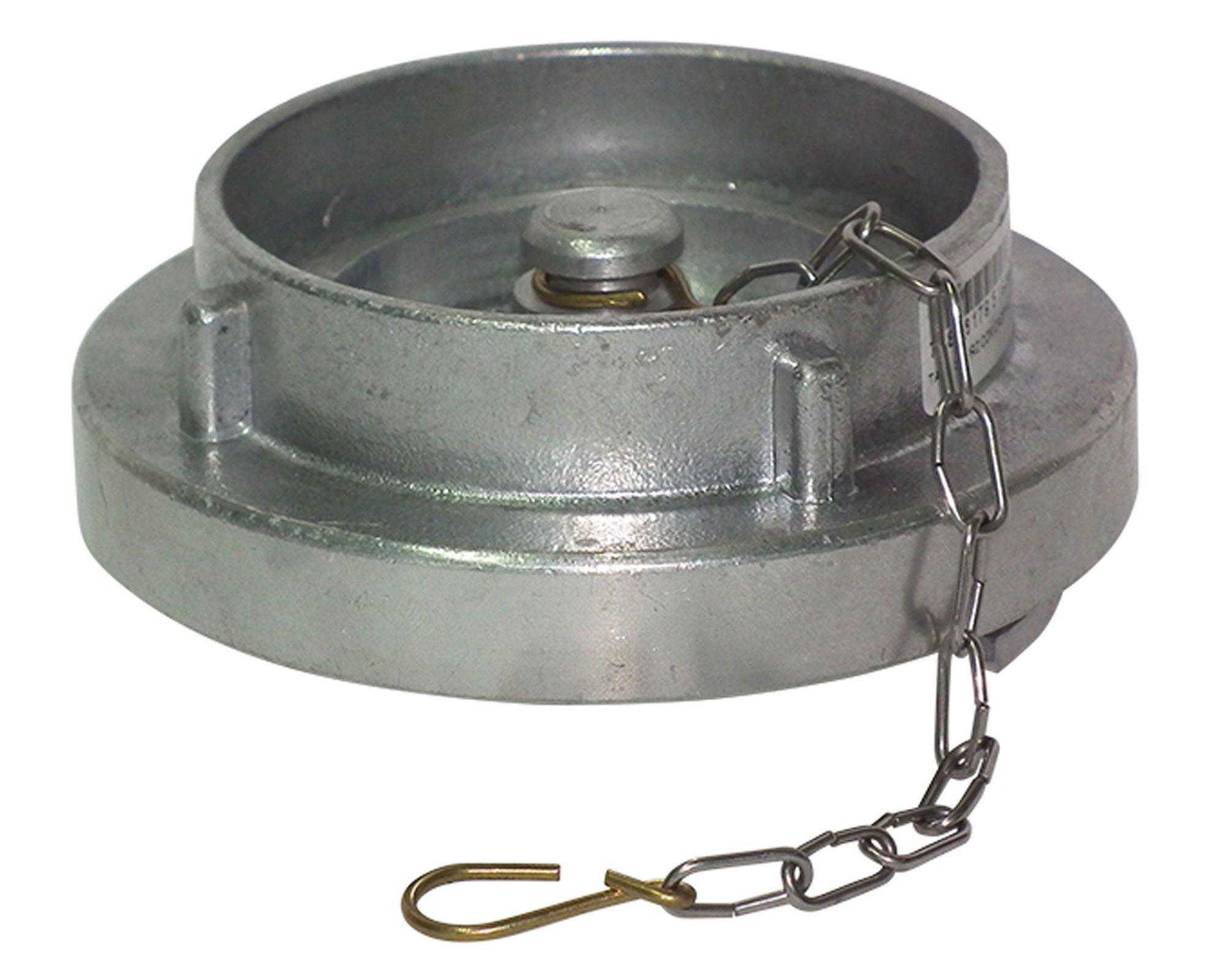 Conexión tapa Storz con cadena 2 aluminio Hoffens-0