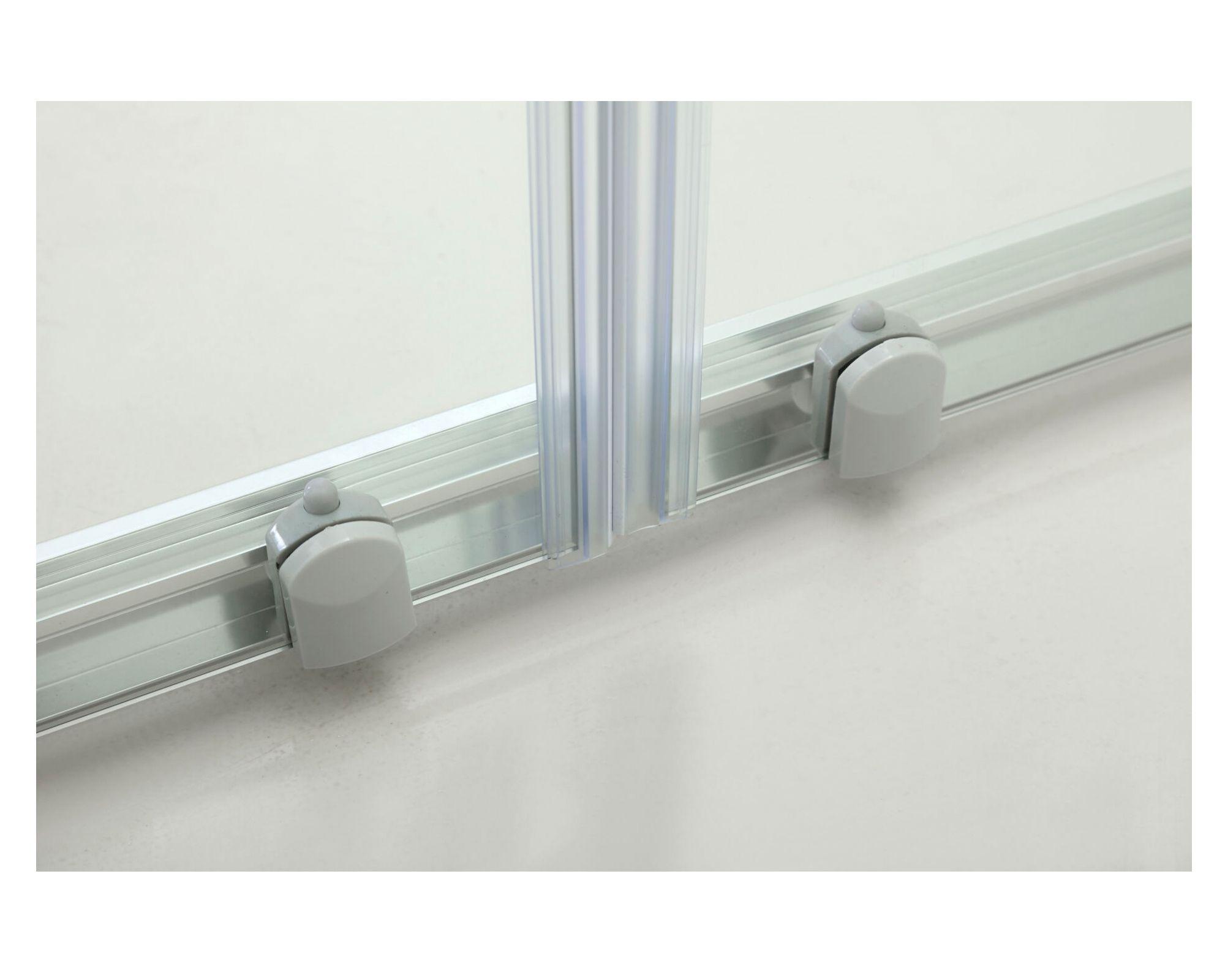Mampara frontal 180x120-135 cm 6 mm-8