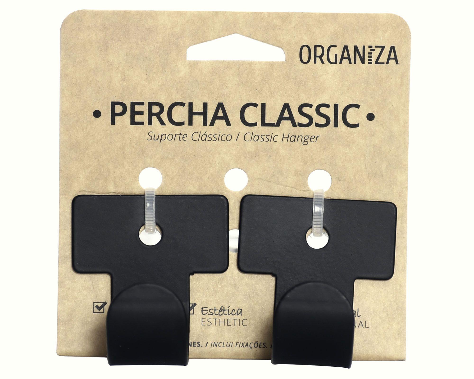 Percha Classic 1 acero negro Ducasse-1