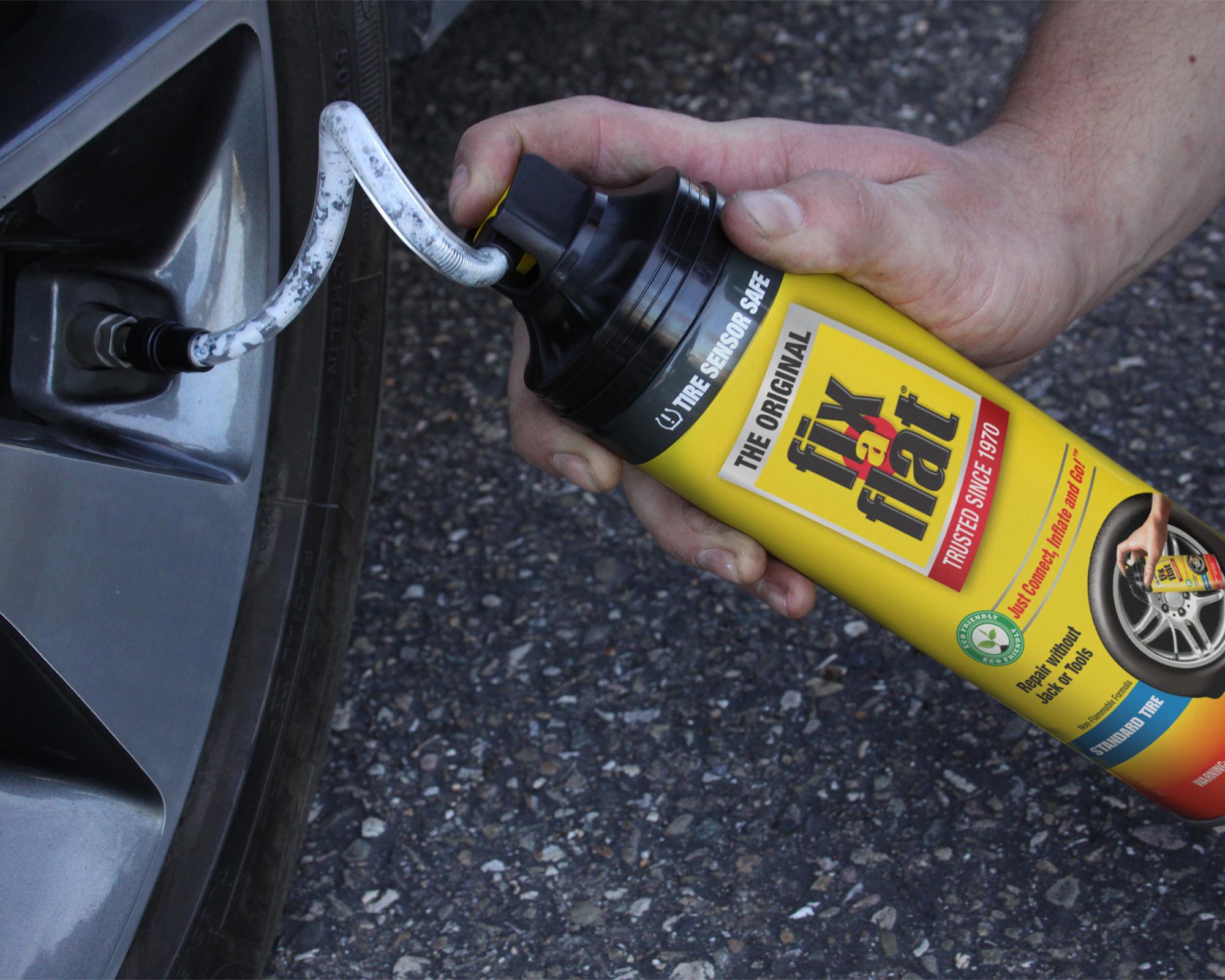 Reparador de pinchaduras para neumáticos Fix a Flat-4