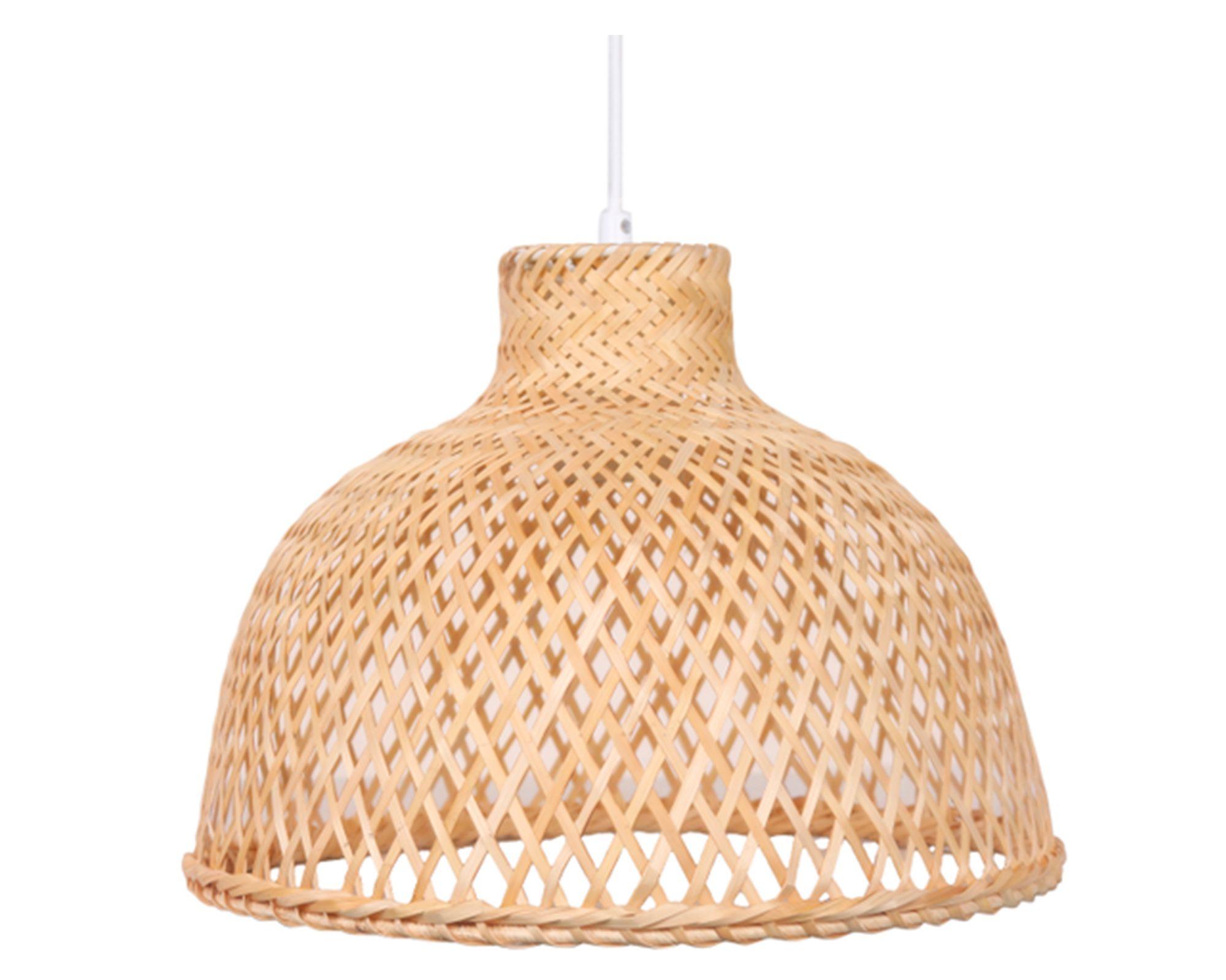 Lámpara colgar 1L E27 Bali house large-1