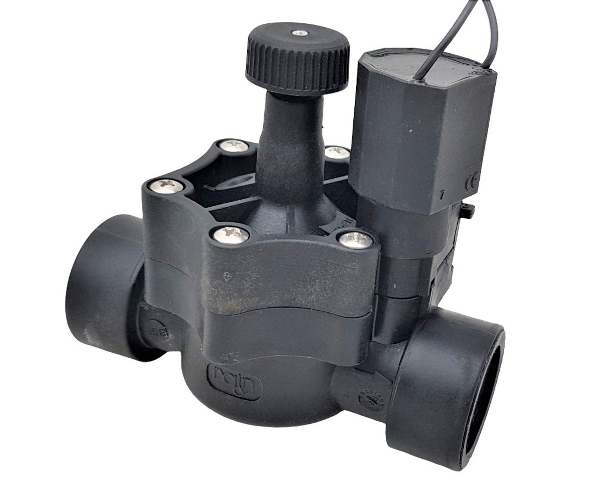 Válvula solenoide 1'' con control de flujo-0