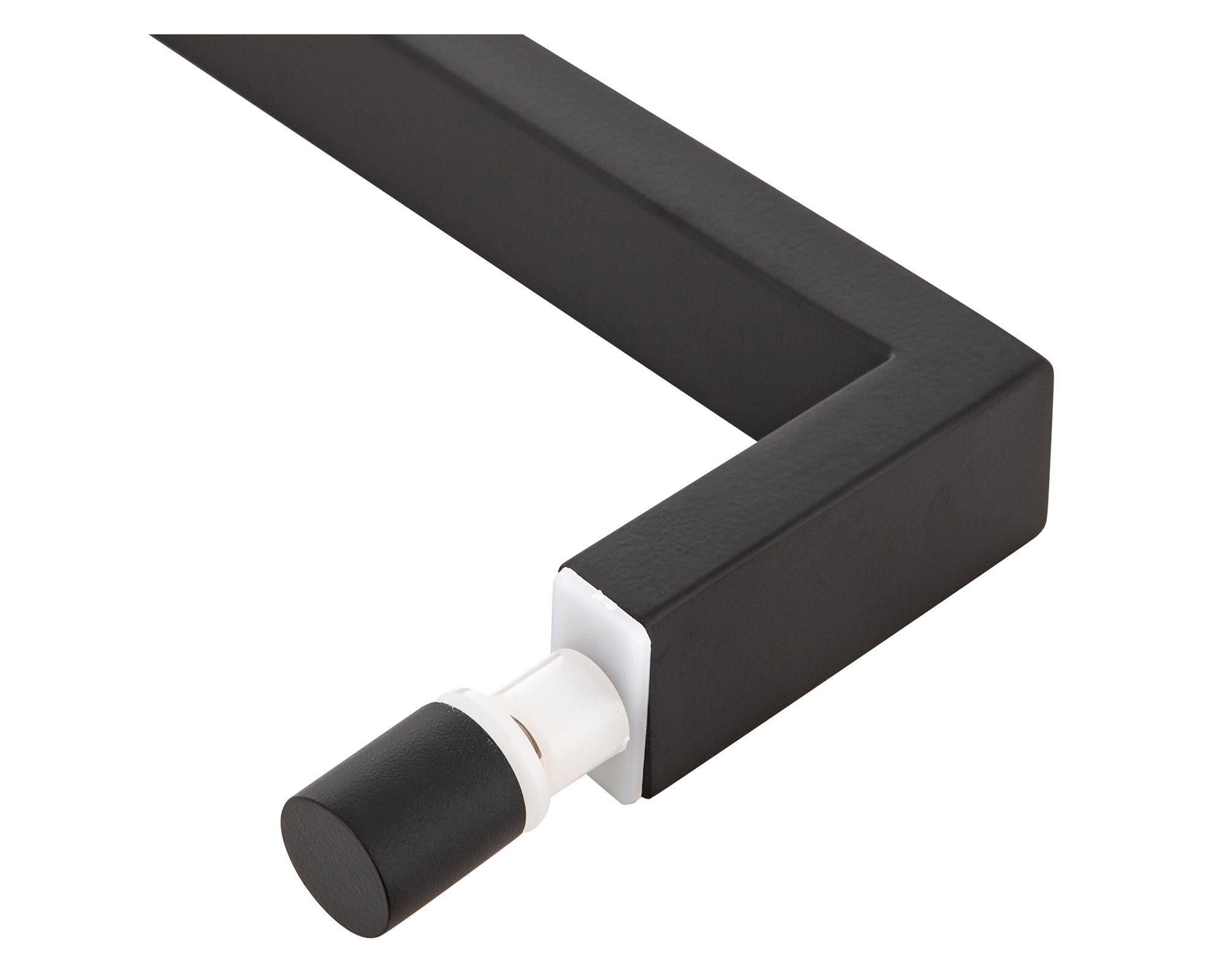 Manillón acero Milano 36 cm y Tope Medio negro-3