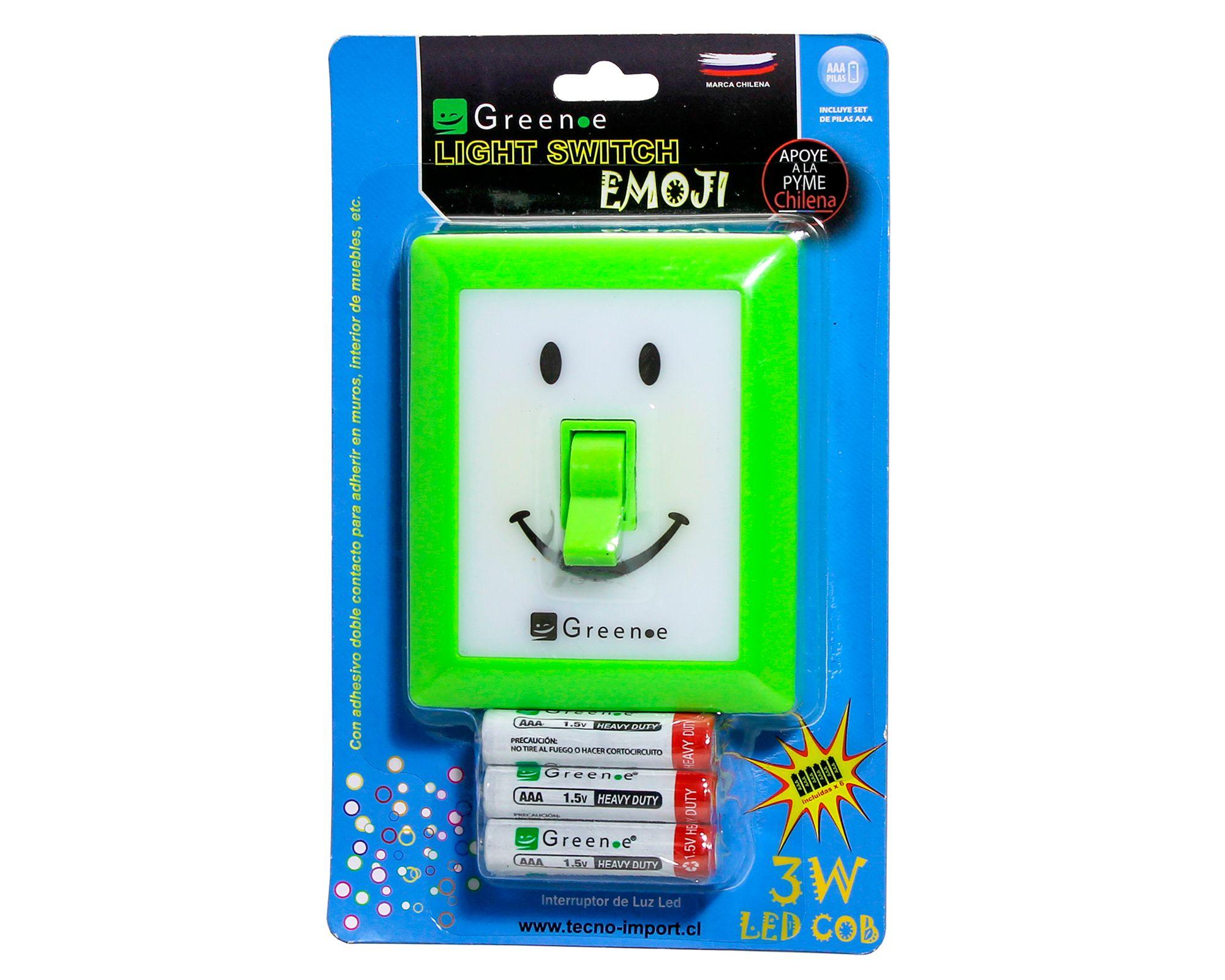Luz LED decorativa Emoji Green-e-2