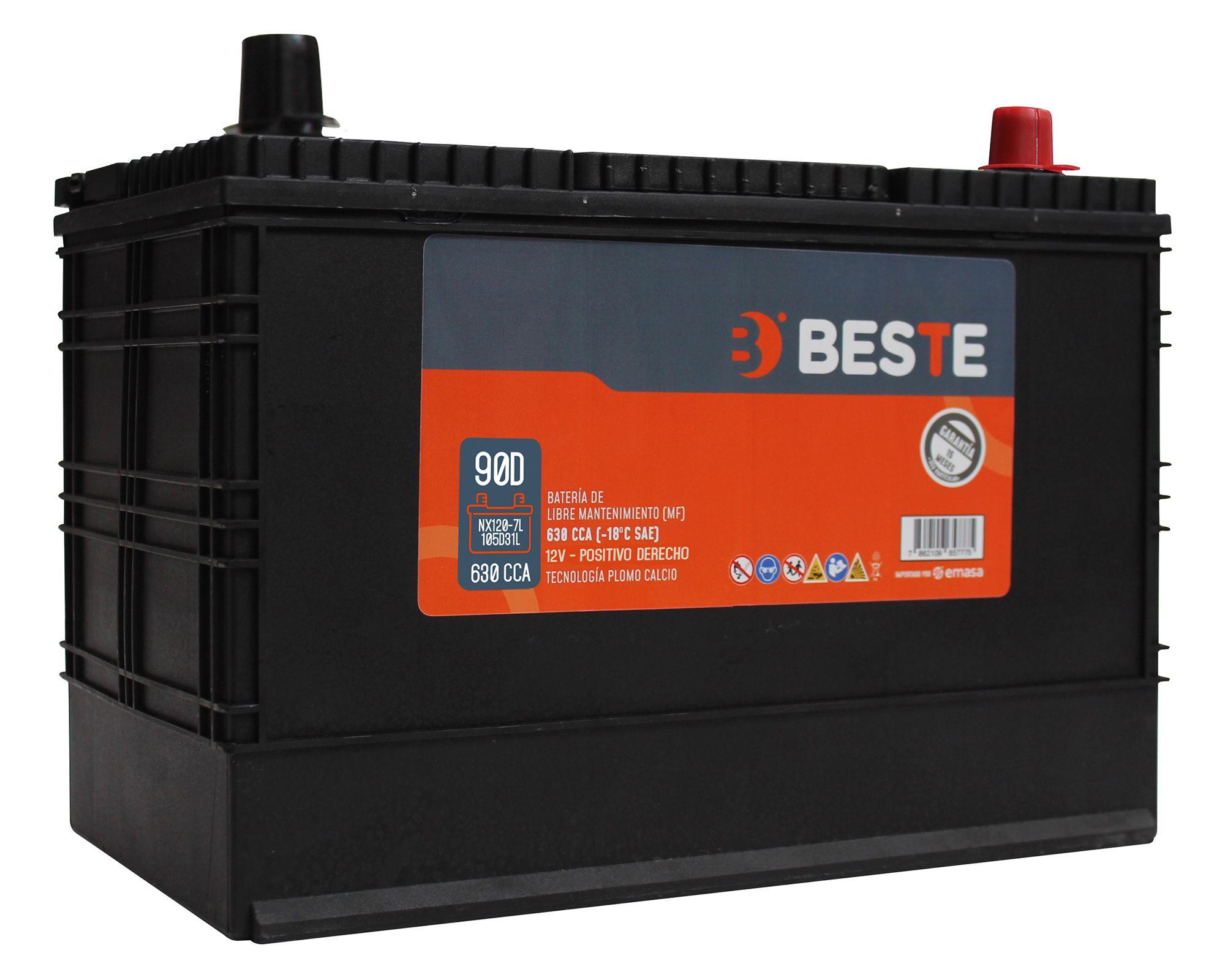 Batería 90AH 630CCA derecho-5