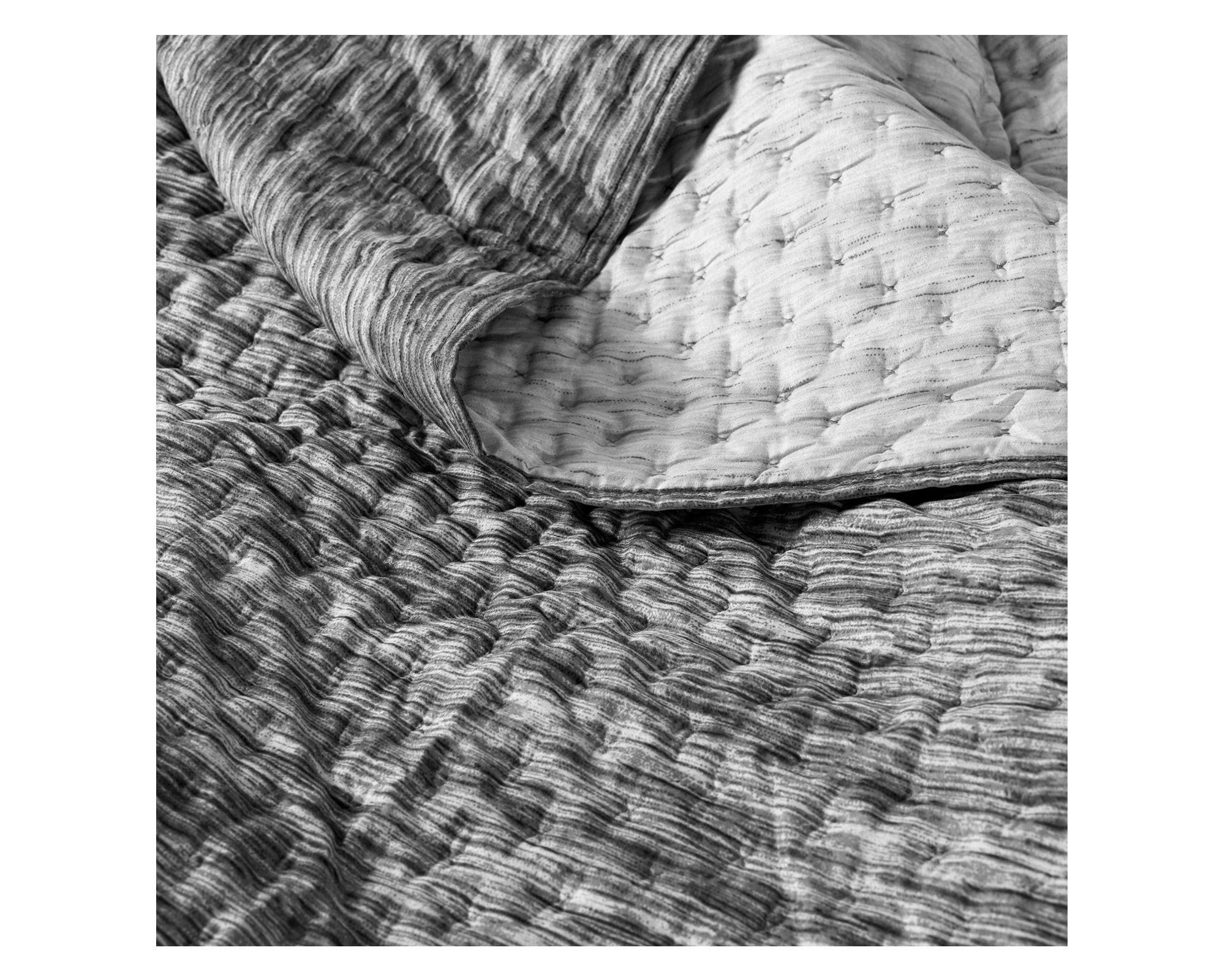Quilt 2 plazas Dye gris American Family-2