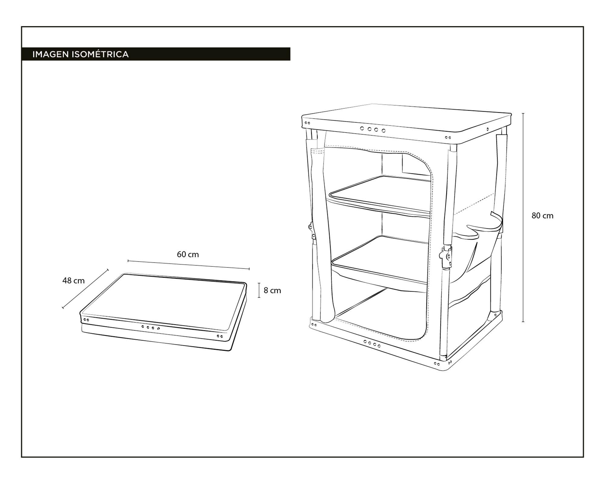 Despensa 80x60x48 cm azul-2