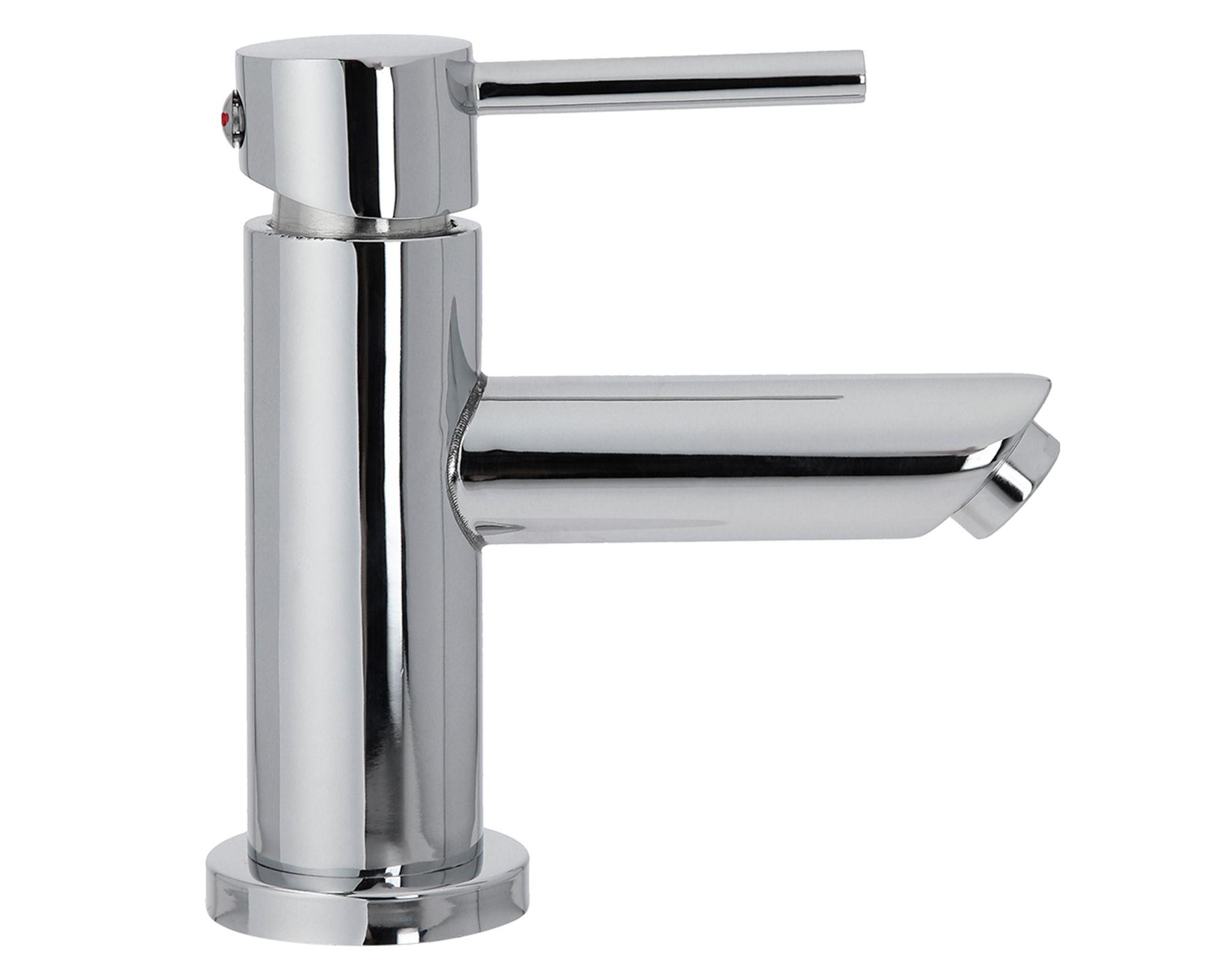 Monomando lavamanos 5x16x16.5 cm Oregon gris Plumber-1