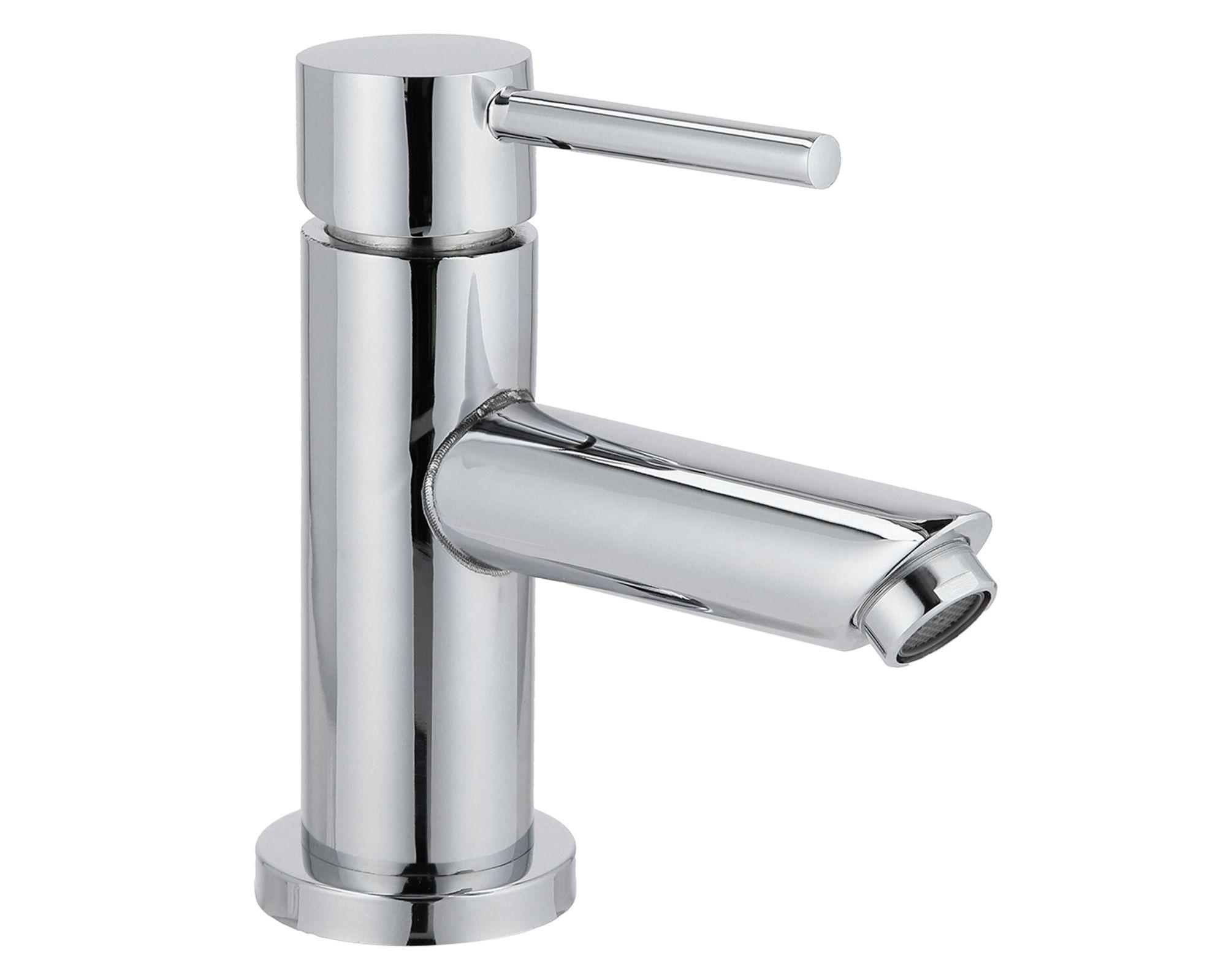 Monomando lavamanos 5x16x16.5 cm Oregon gris Plumber-0