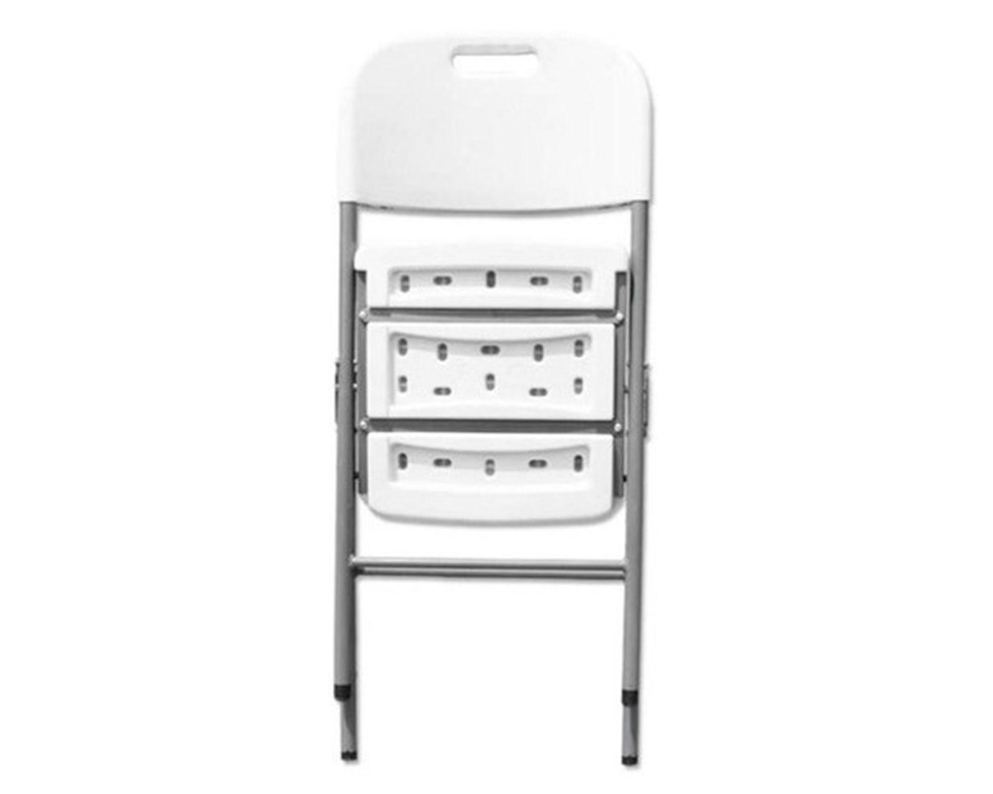 Silla plegable con asa JH-Y57 blanco-2