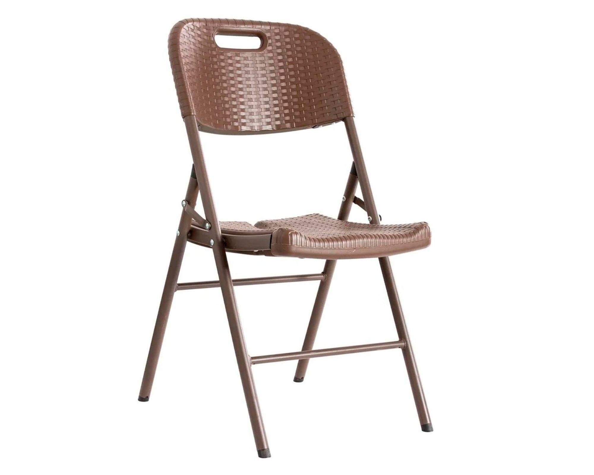 Silla plegable ratán JH-Y57TB café-0