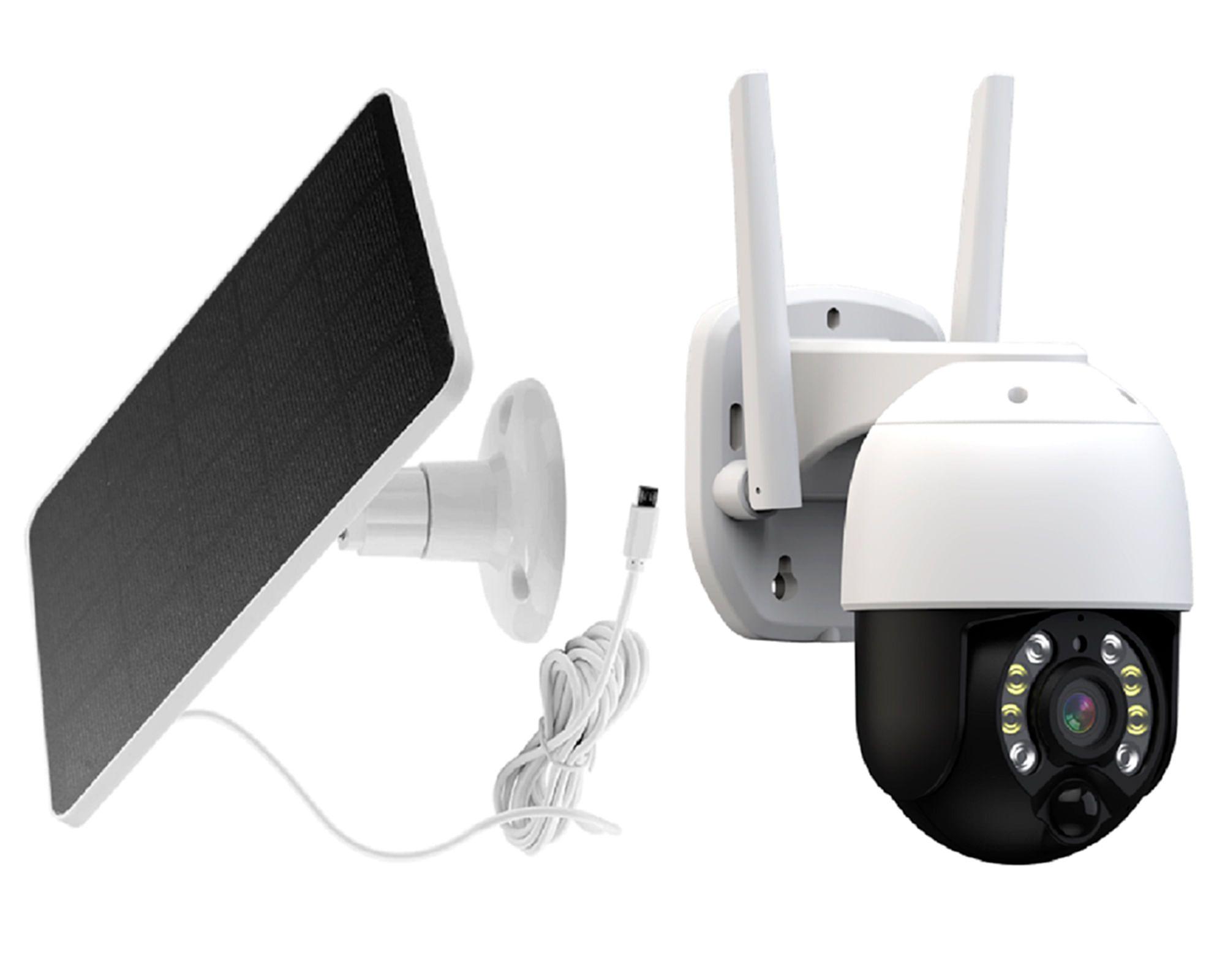 Cámara exterior solar Wi-Fi IPSW1000-0