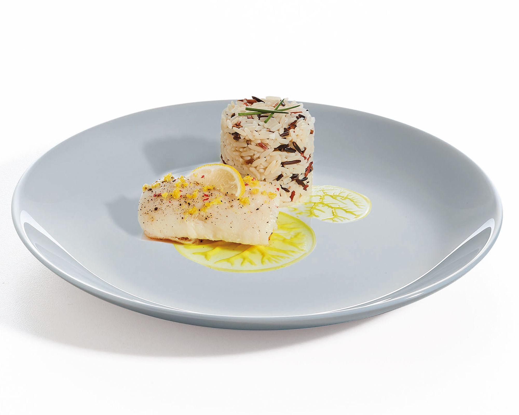Plato entrada 19 cm opal Diwali Granit gris-1