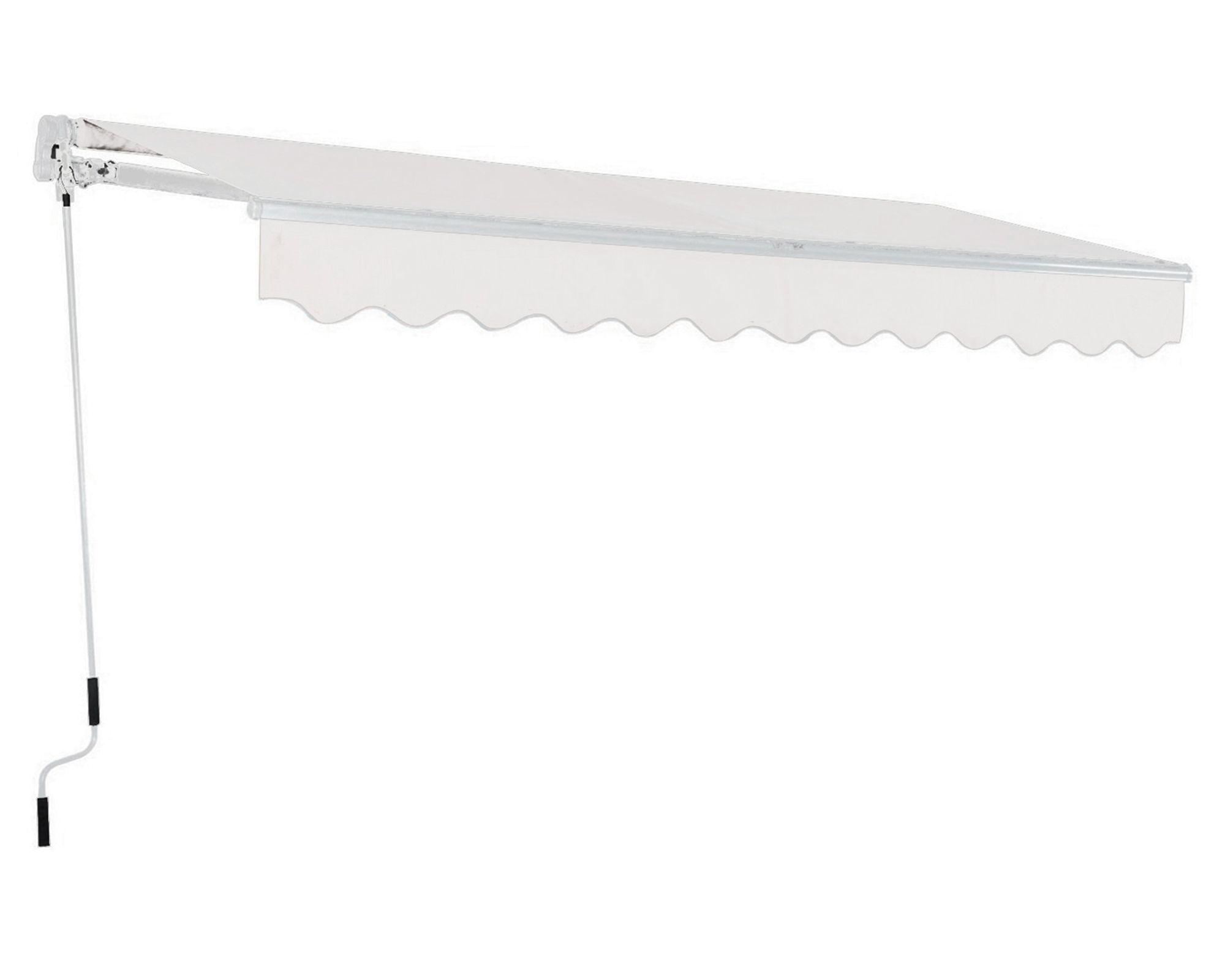 Toldo retráctil 3x2.5 m R6080 blanco-1