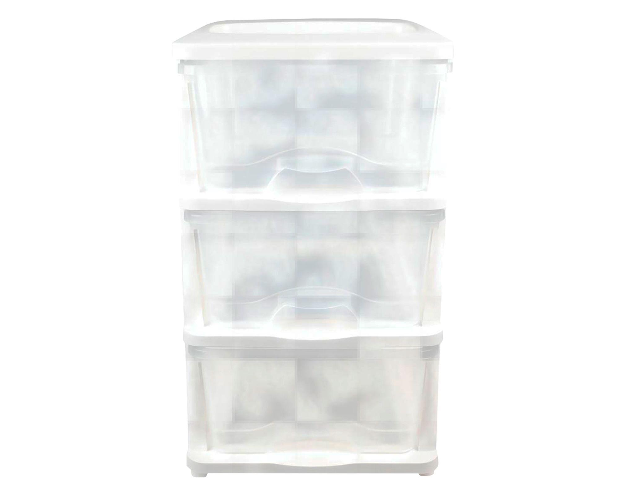 Cajonera plástico 3 niveles-1