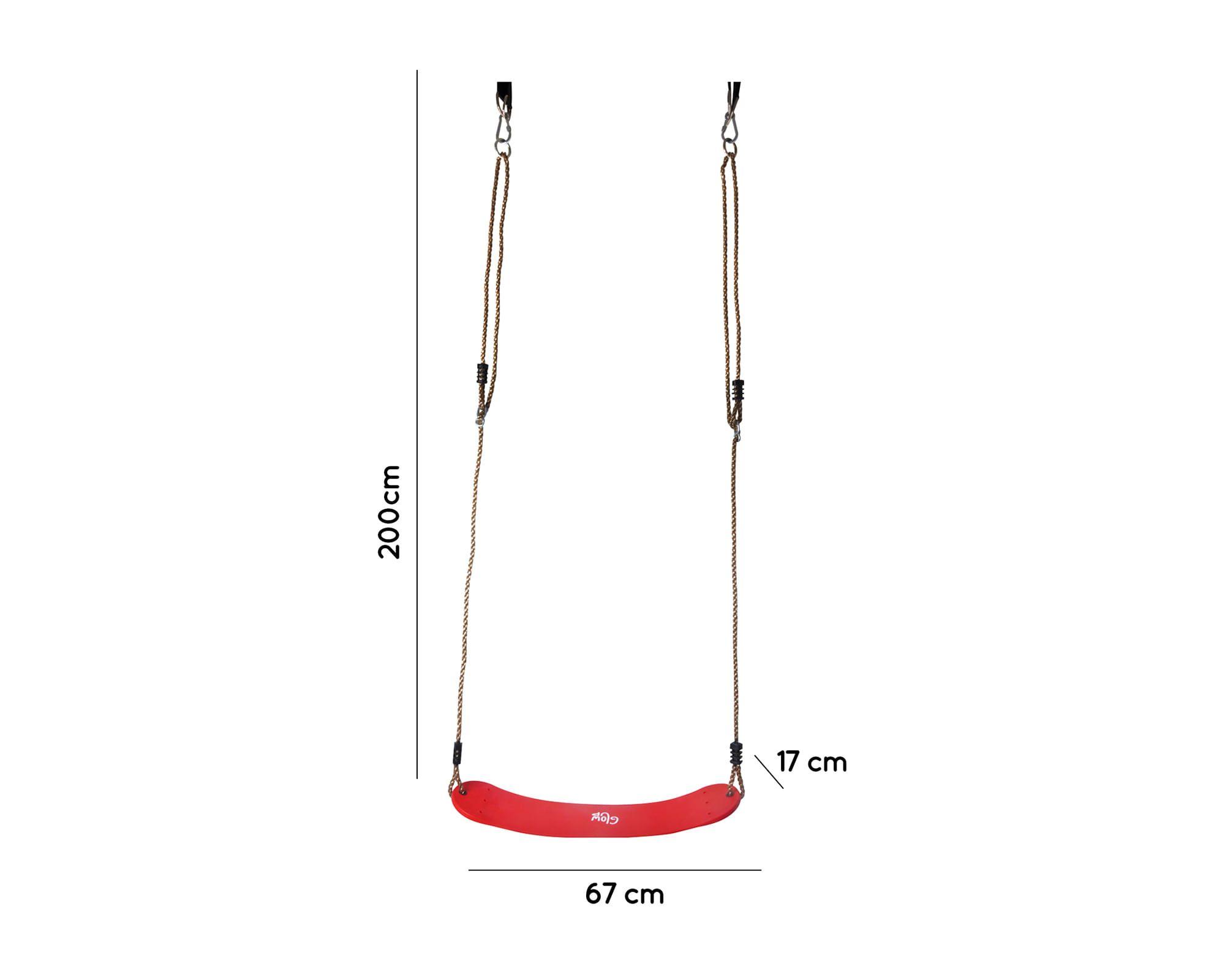 Columpio goma eva R6059 rojo-3