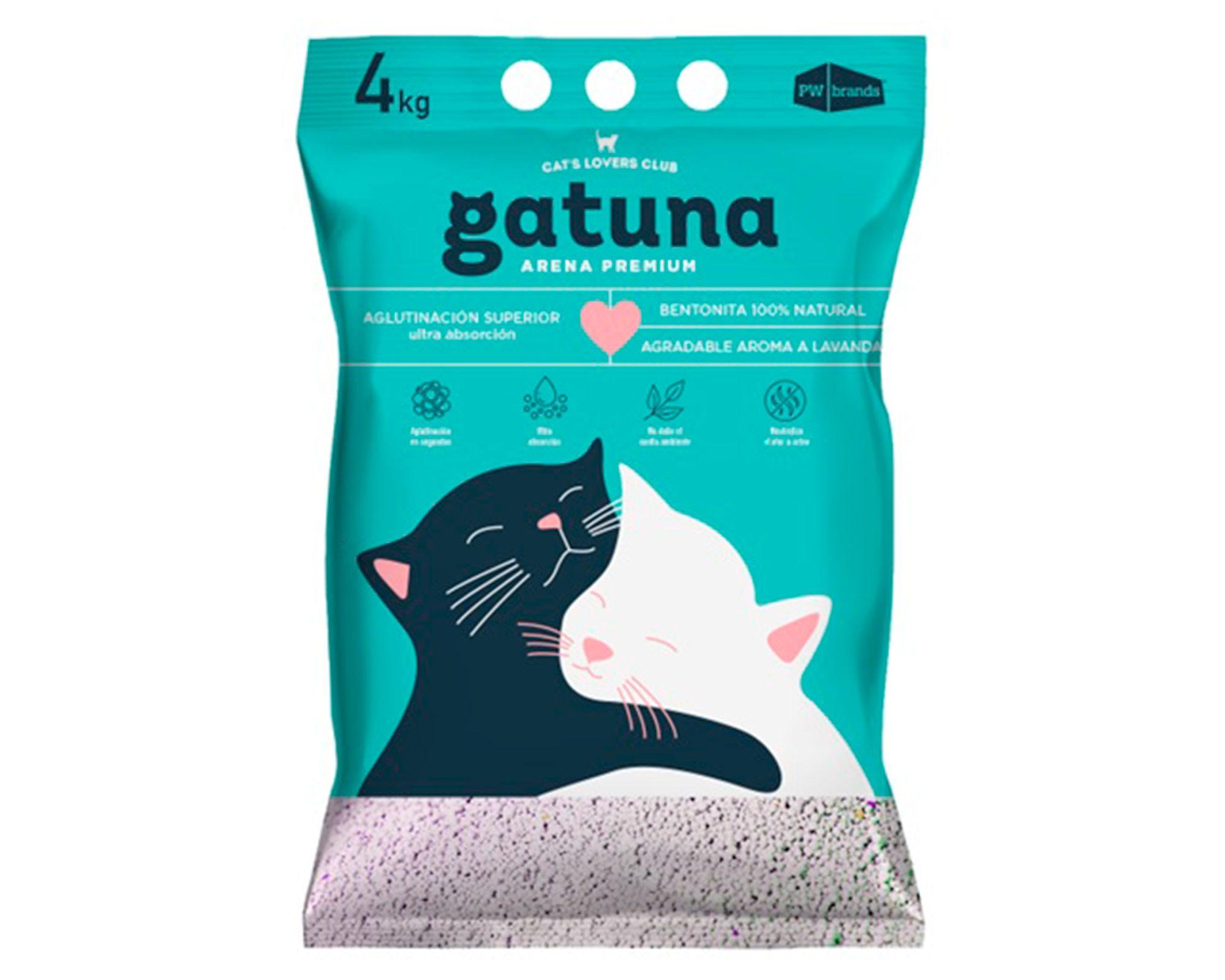 Arena sanitaria premium 4 kg bentonita-0