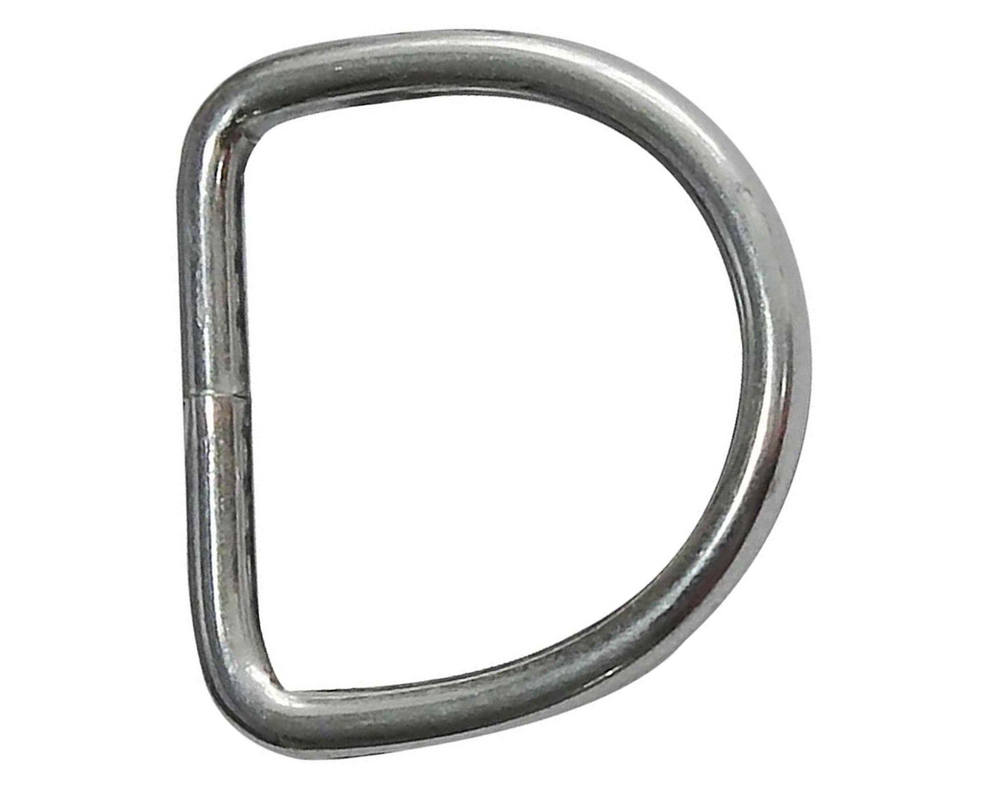 Argolla 4x30 mm 2 unidades Tipo D gris-2