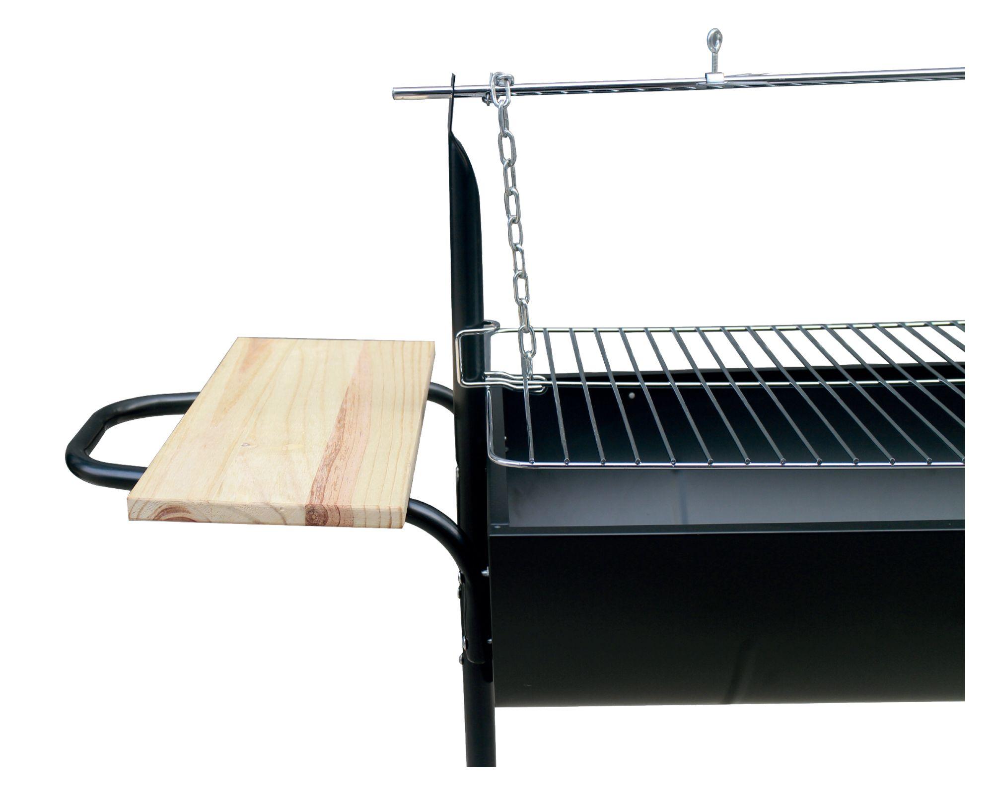 Parrilla a carbón medio tambor BM300-4