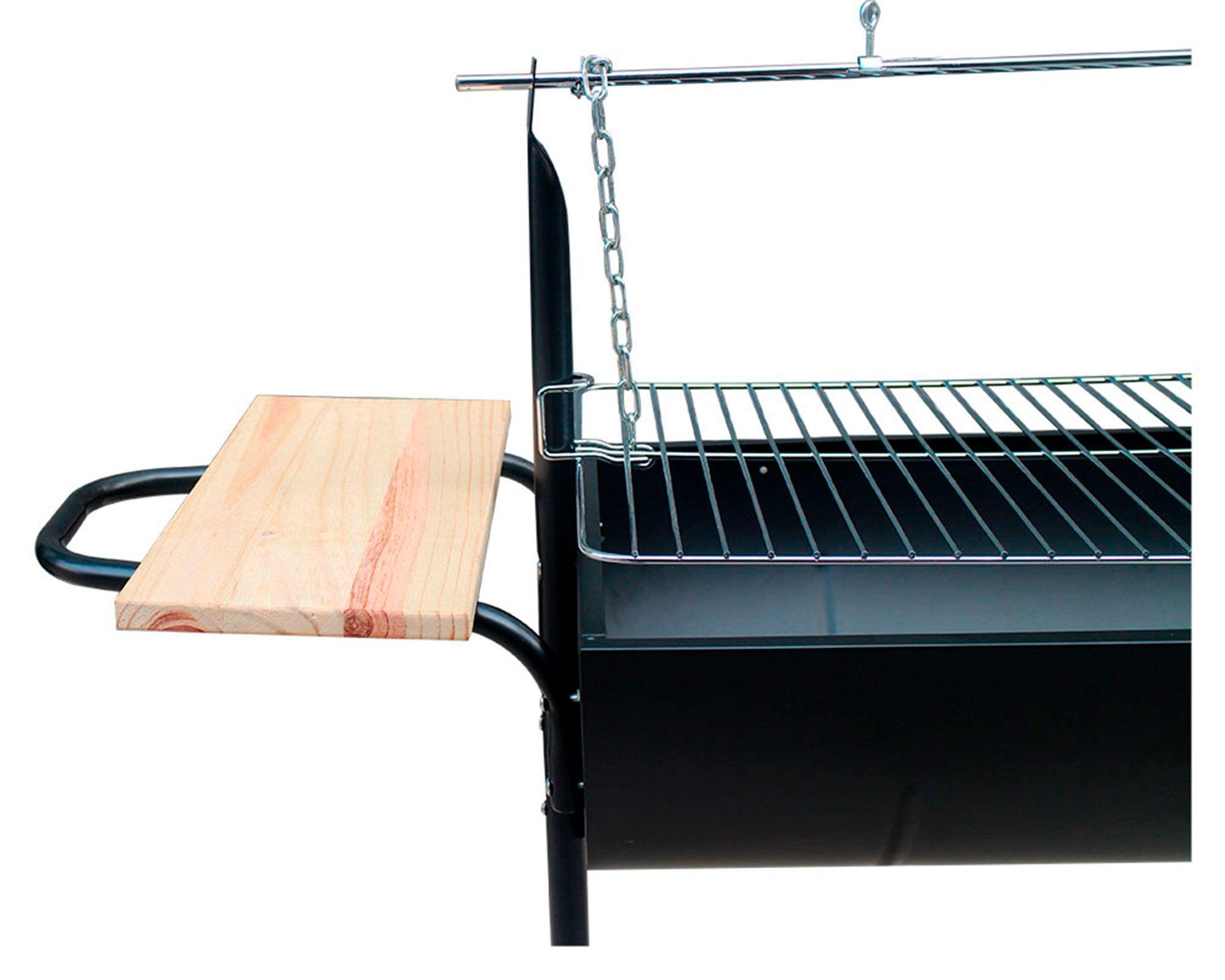 Parrilla a carbón medio tambor BM300-7