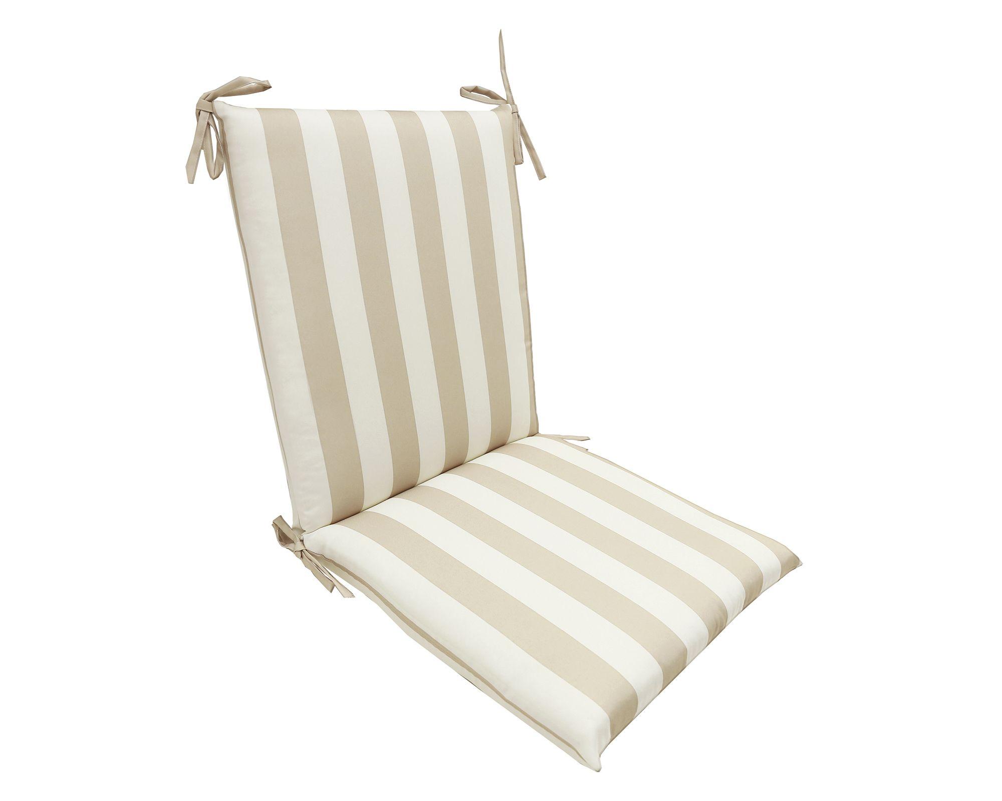 Cojín asiento respaldo Poly líneas-1