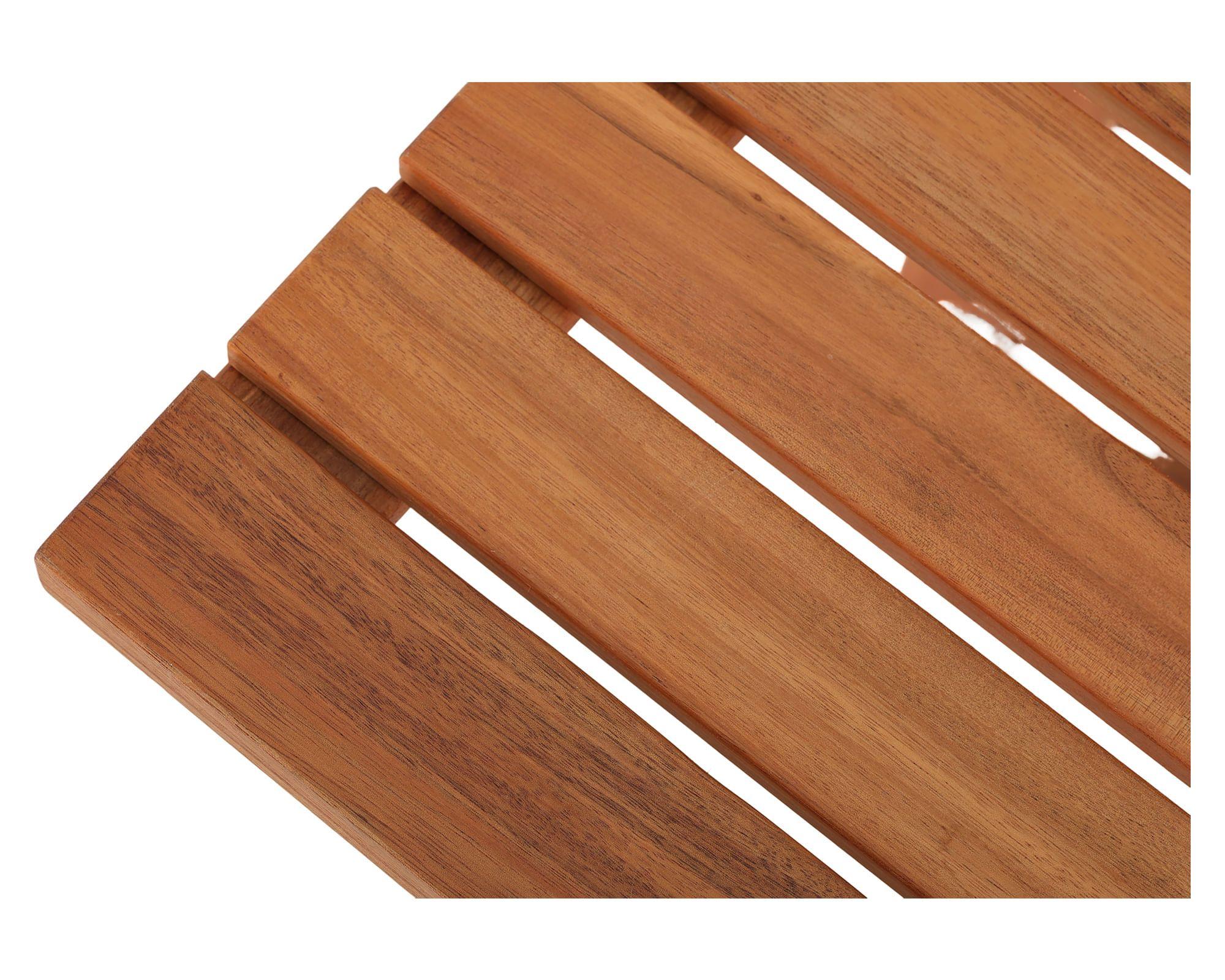 Set bistro madera 2 sillas + mesa cuadrada-4