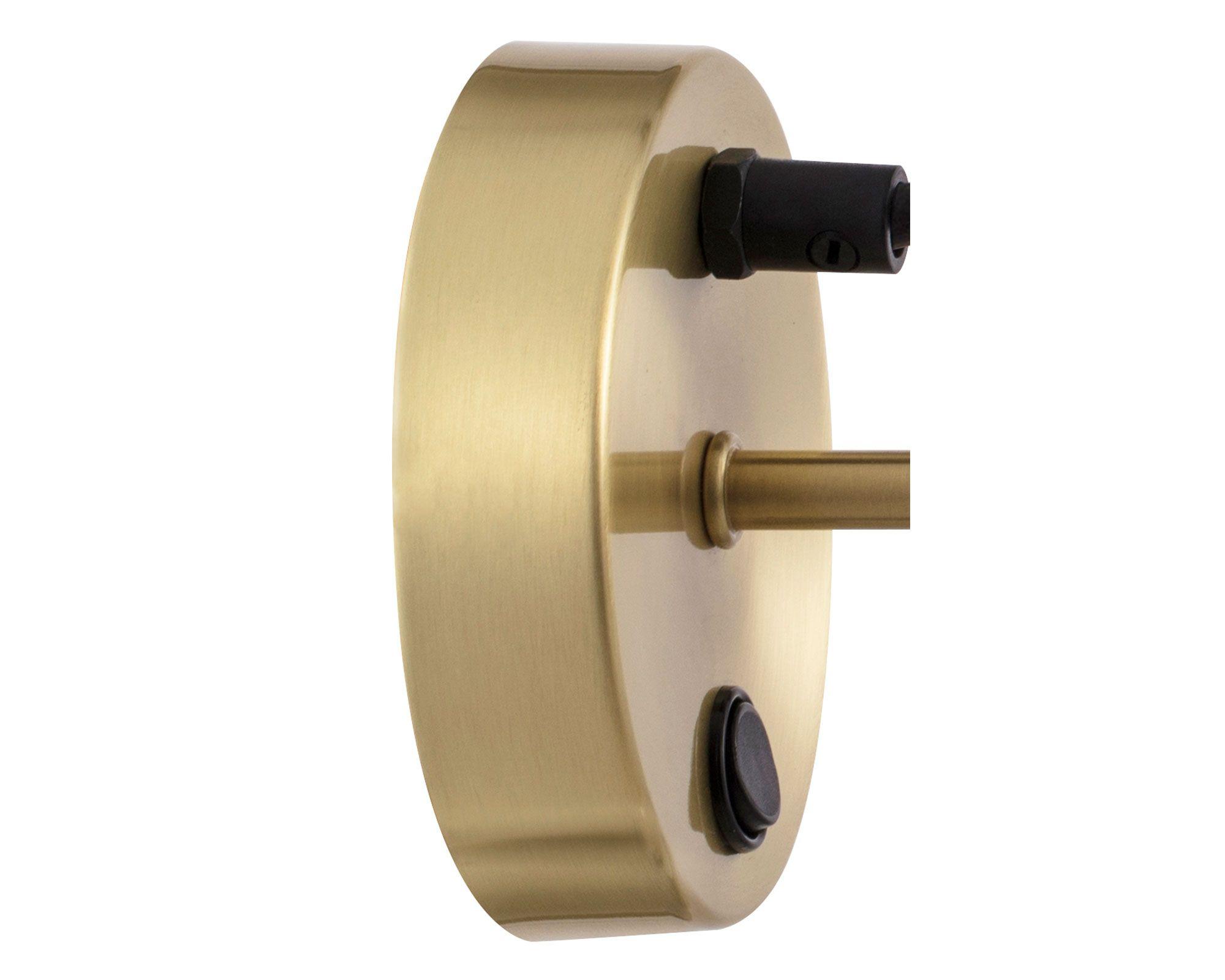 Aplique pared dorado con interruptor E14 1L-2