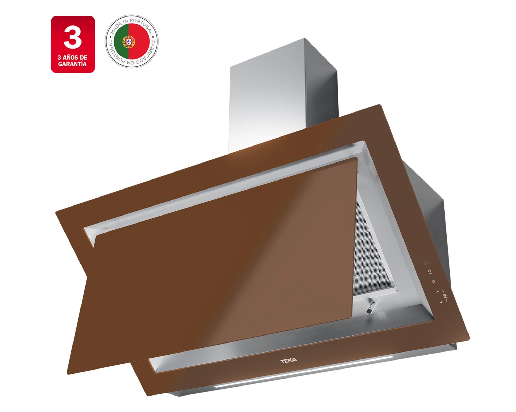 Campana decorativa vertical 273W DLV 98660 LB café-1