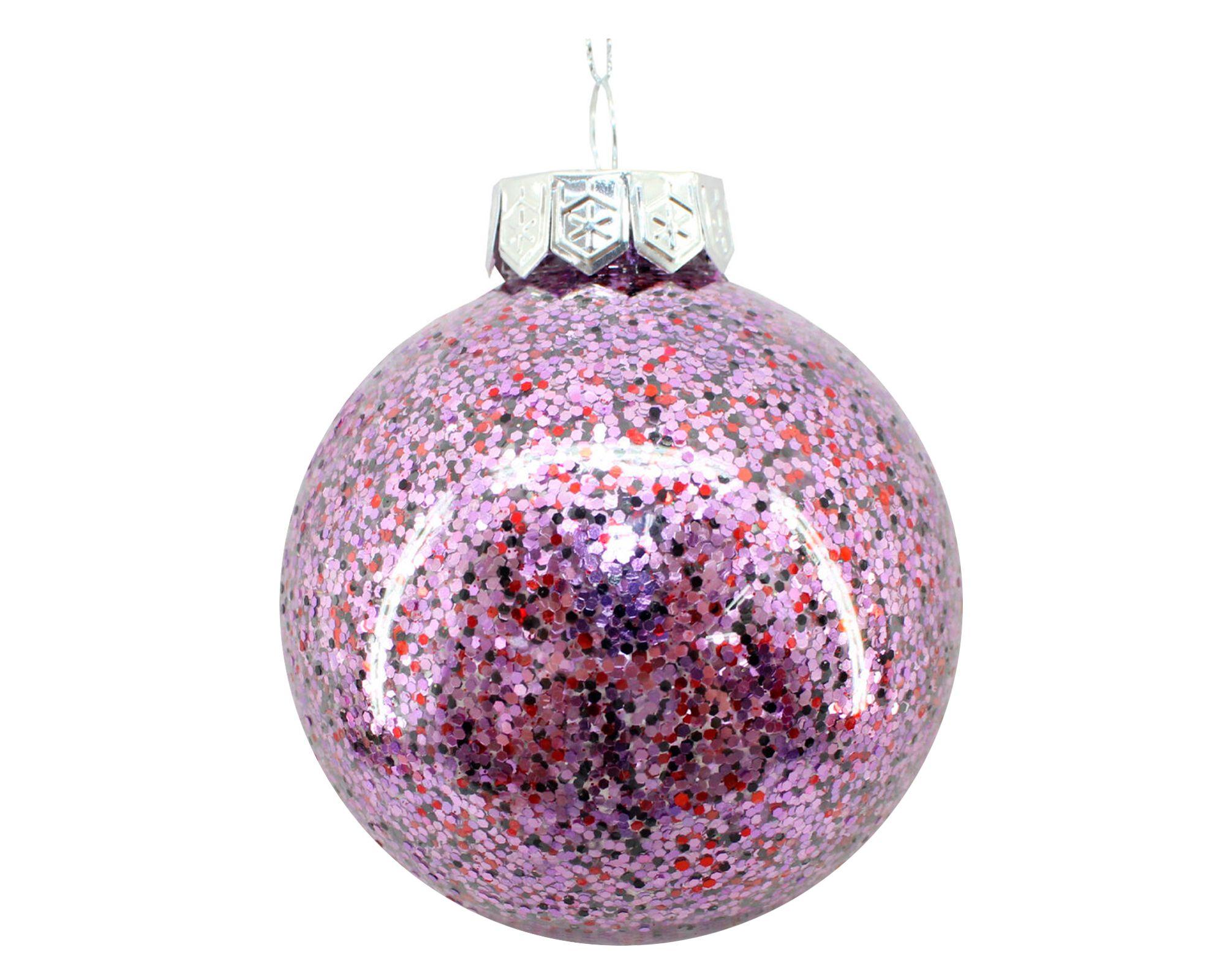 Esfera 8 cm Candy purple-0