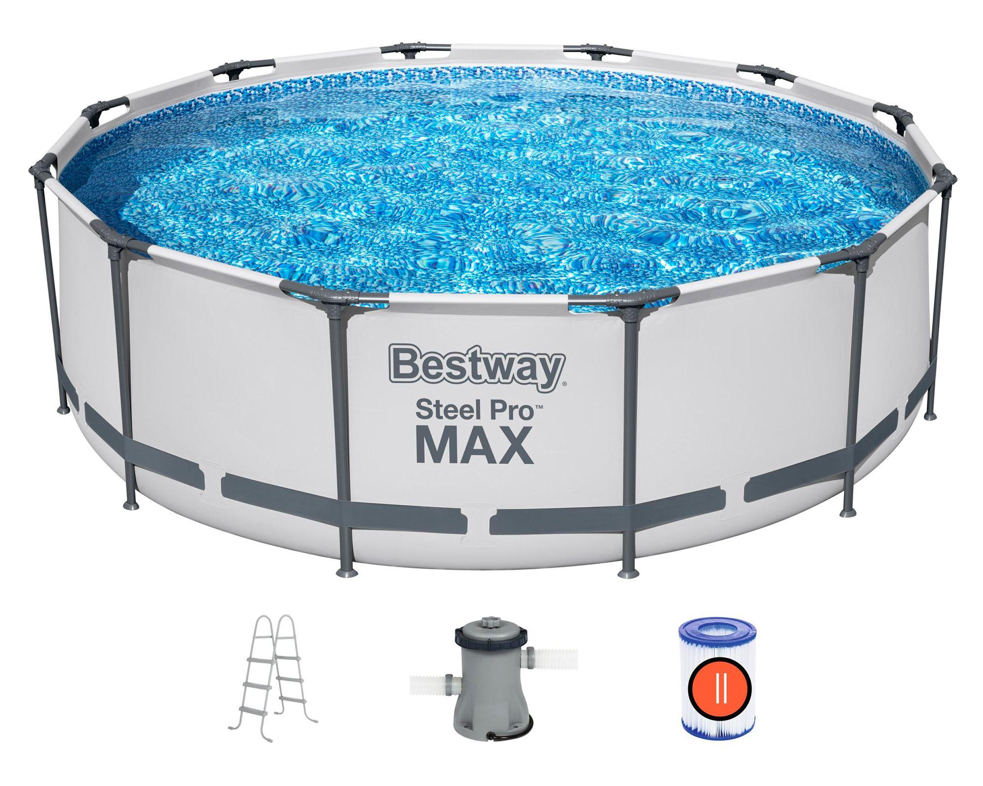 Piscina estructural 9150 litros 366x366x100 cm Bestway-0