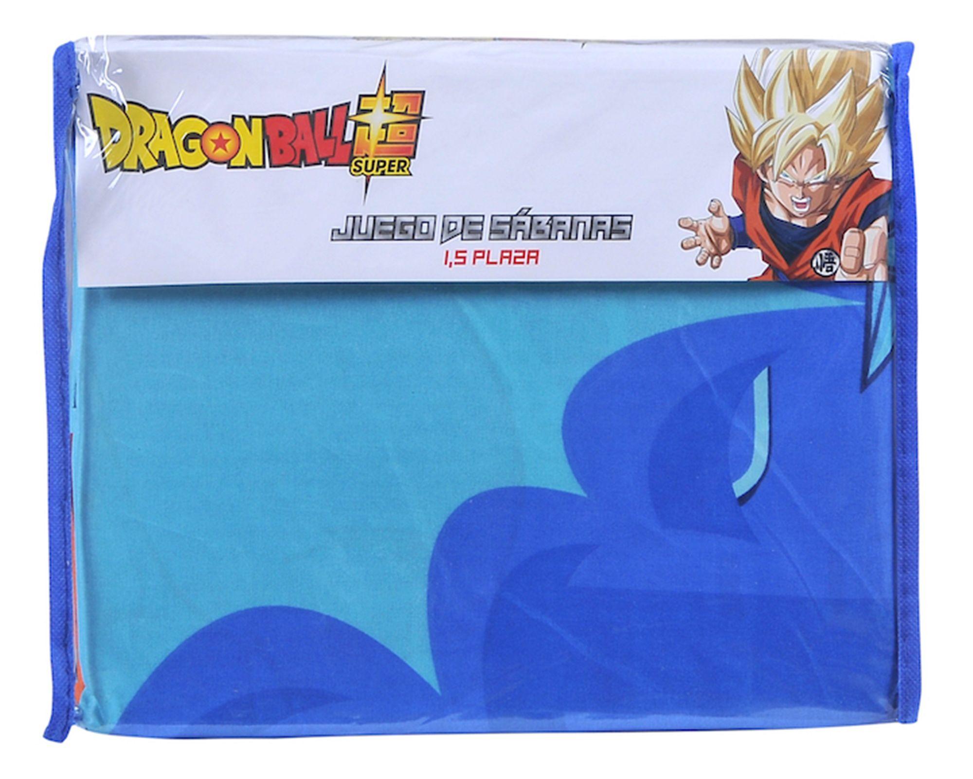 Juego de sábanas 1.5 plazas Vegeta diseños-2