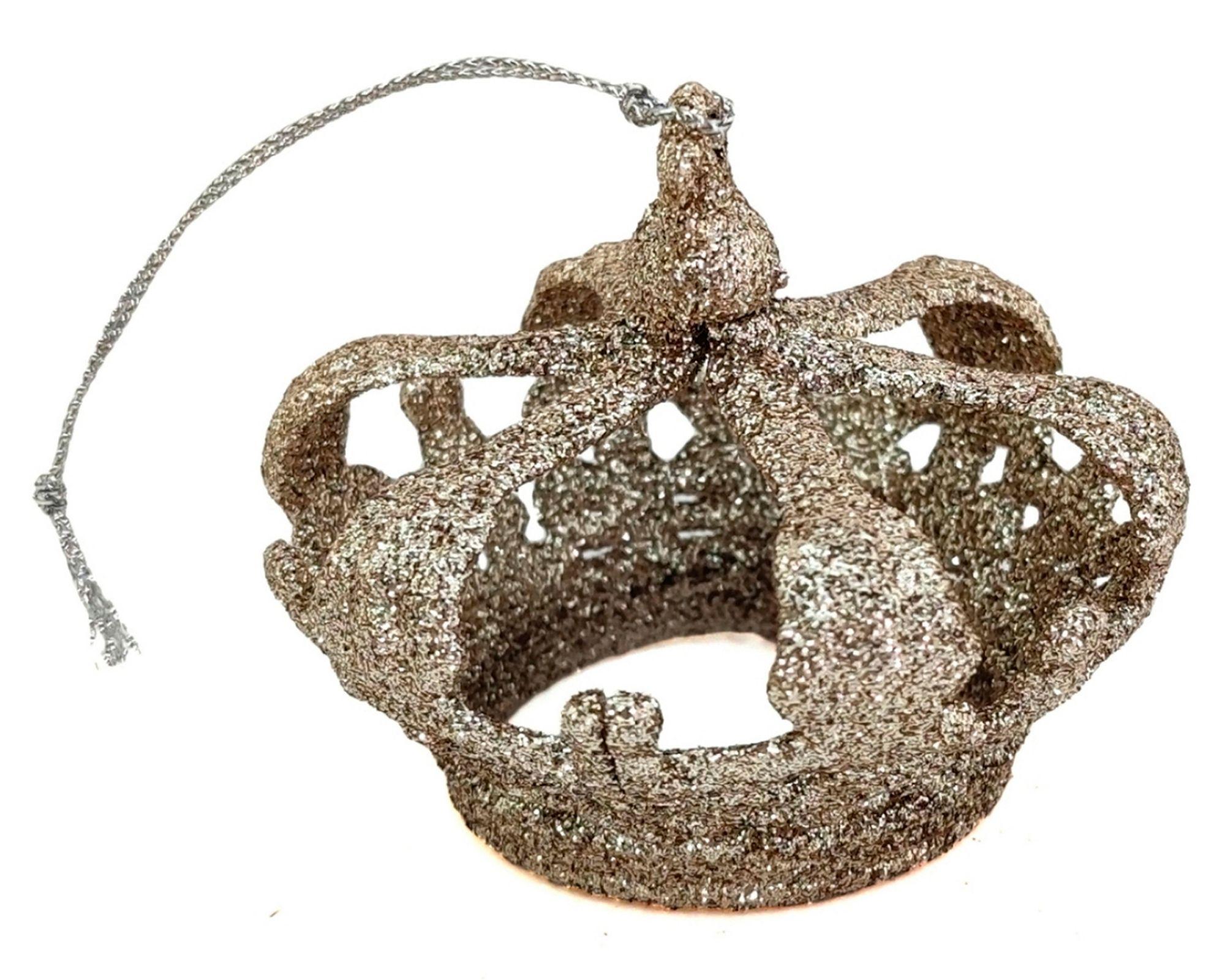 Colgante Corona dorado-0