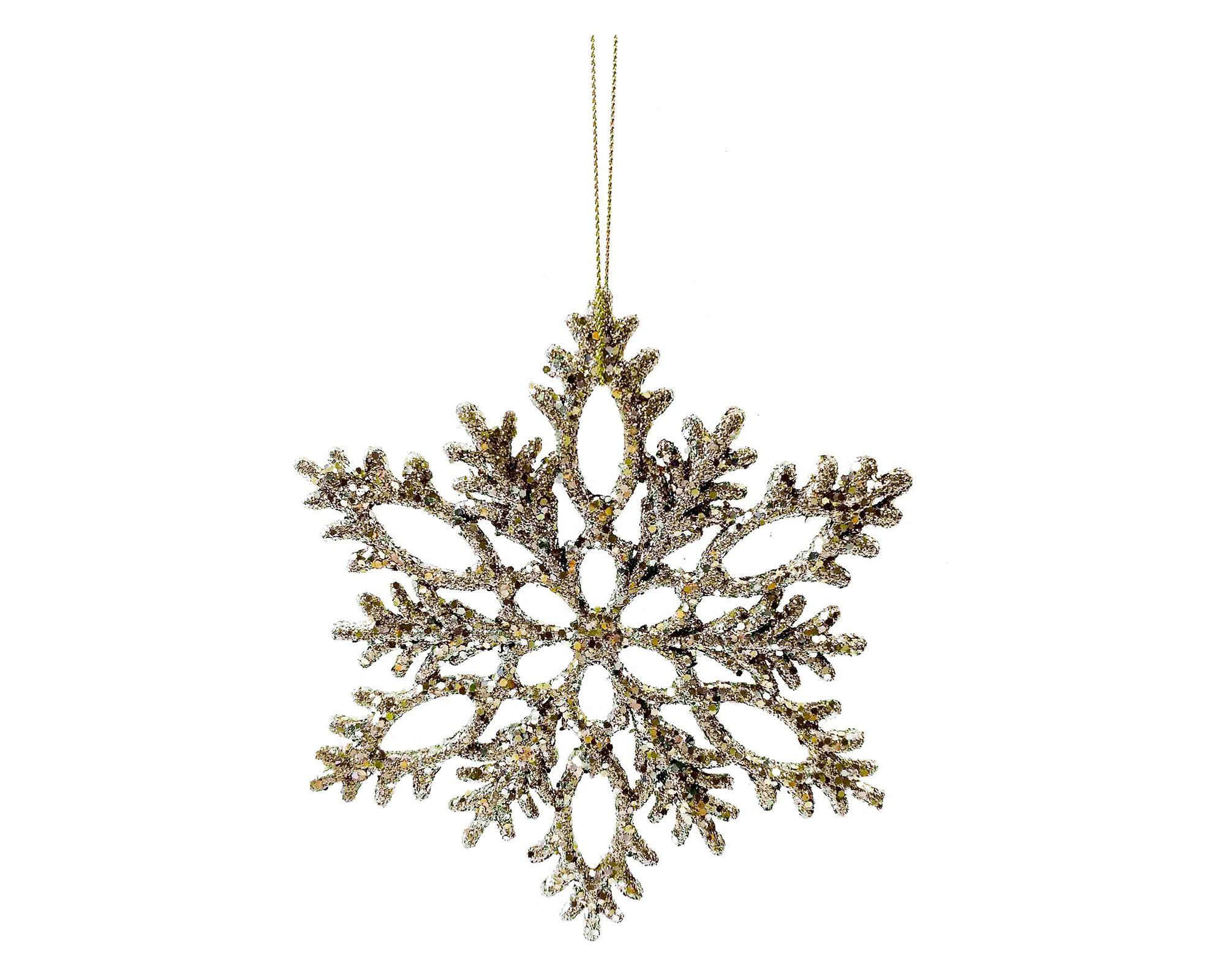 Colgante 6 puntas dorado-0