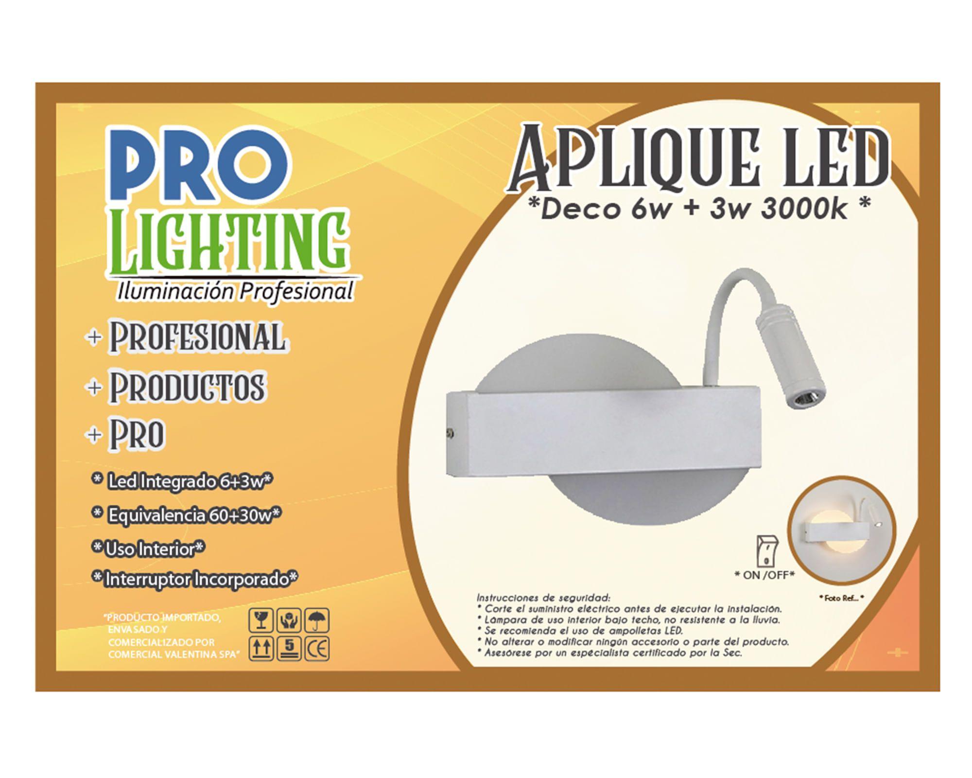 Apliqué LED flexible 2L luz cálida-2