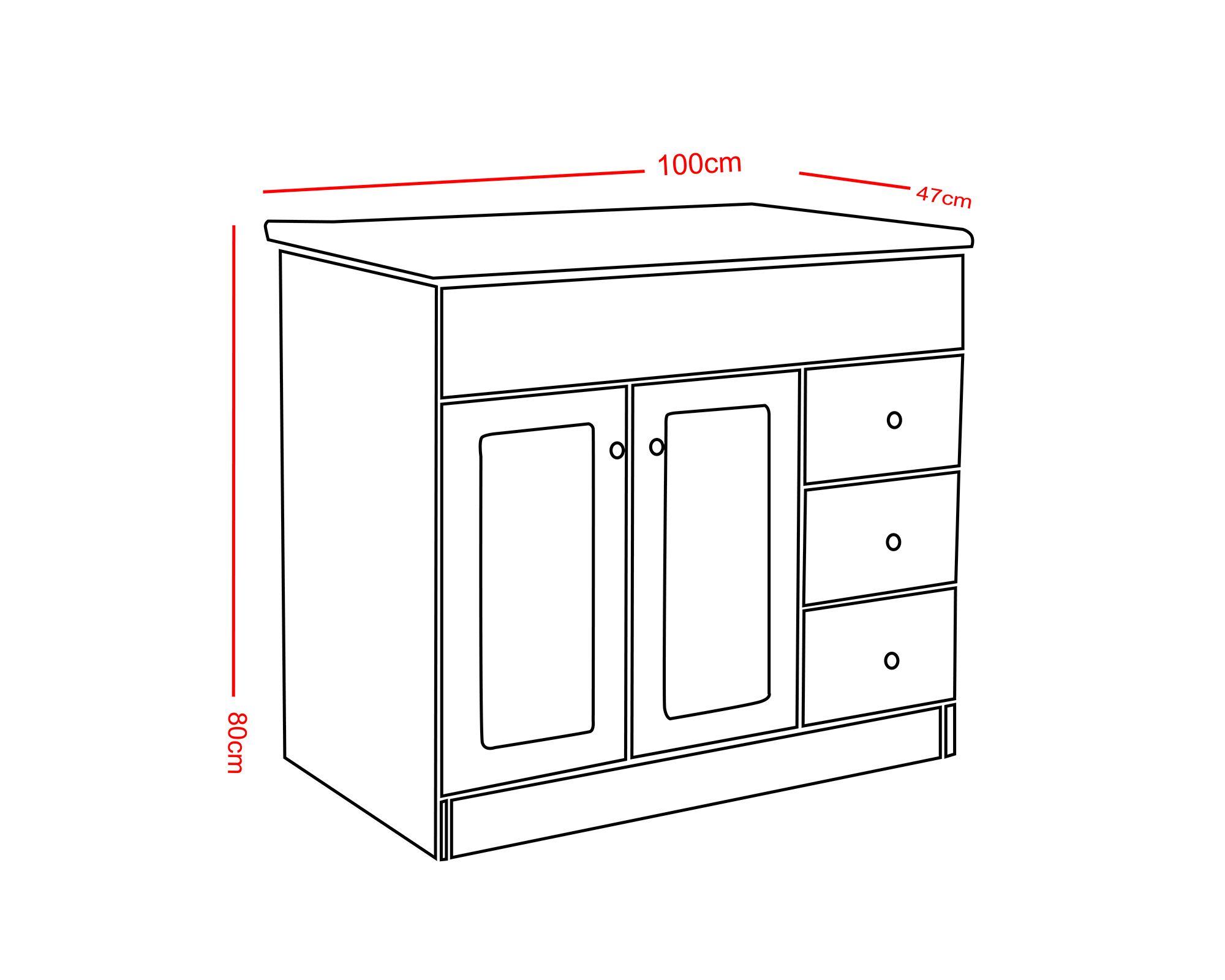 Mueble vanitorio 100 cm B100ph-w+f café-3