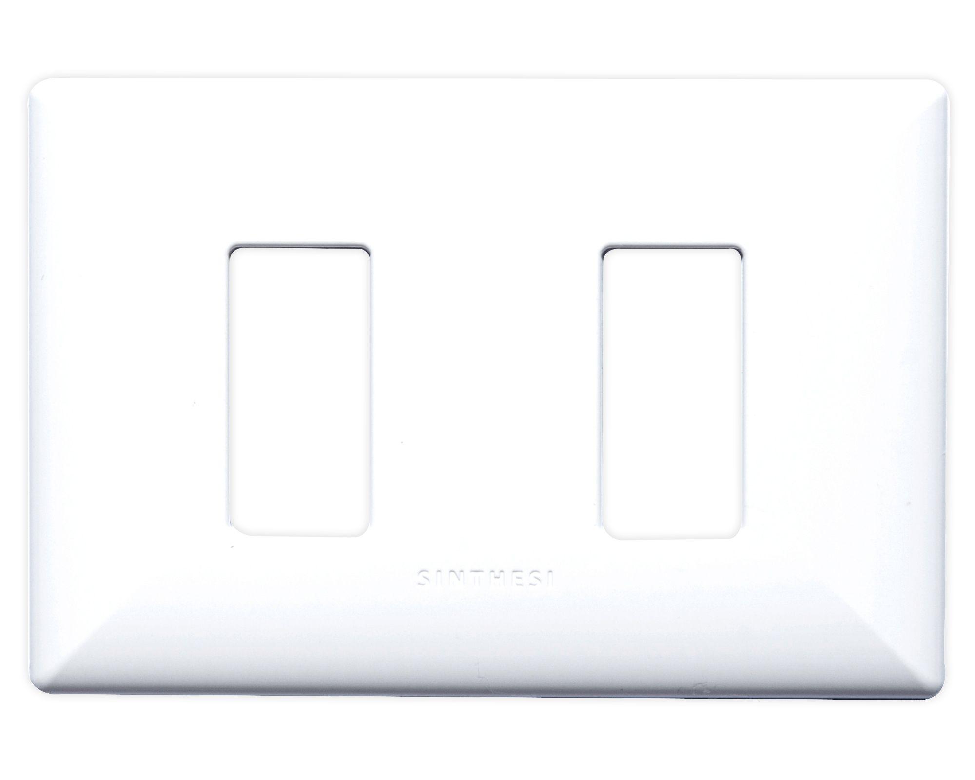 Tapa doble S17 blanco-0