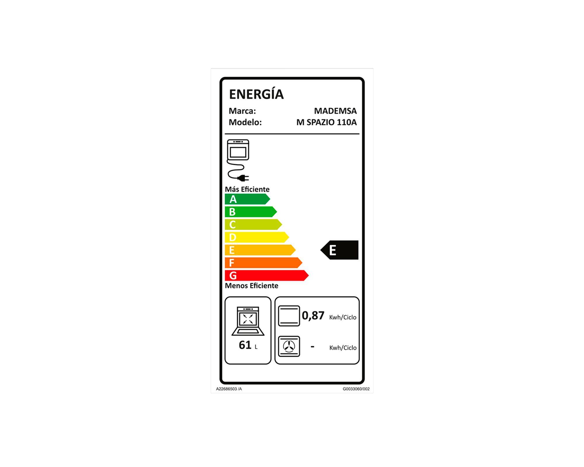 Kit empotrable horno M 110A + encimera 48ED + campana U160S-7