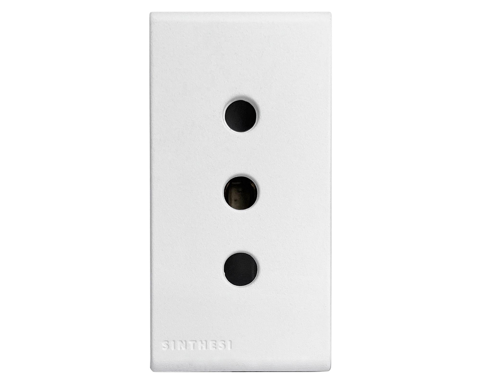 Toma corriente S33 10A 2500W blanco mate-0