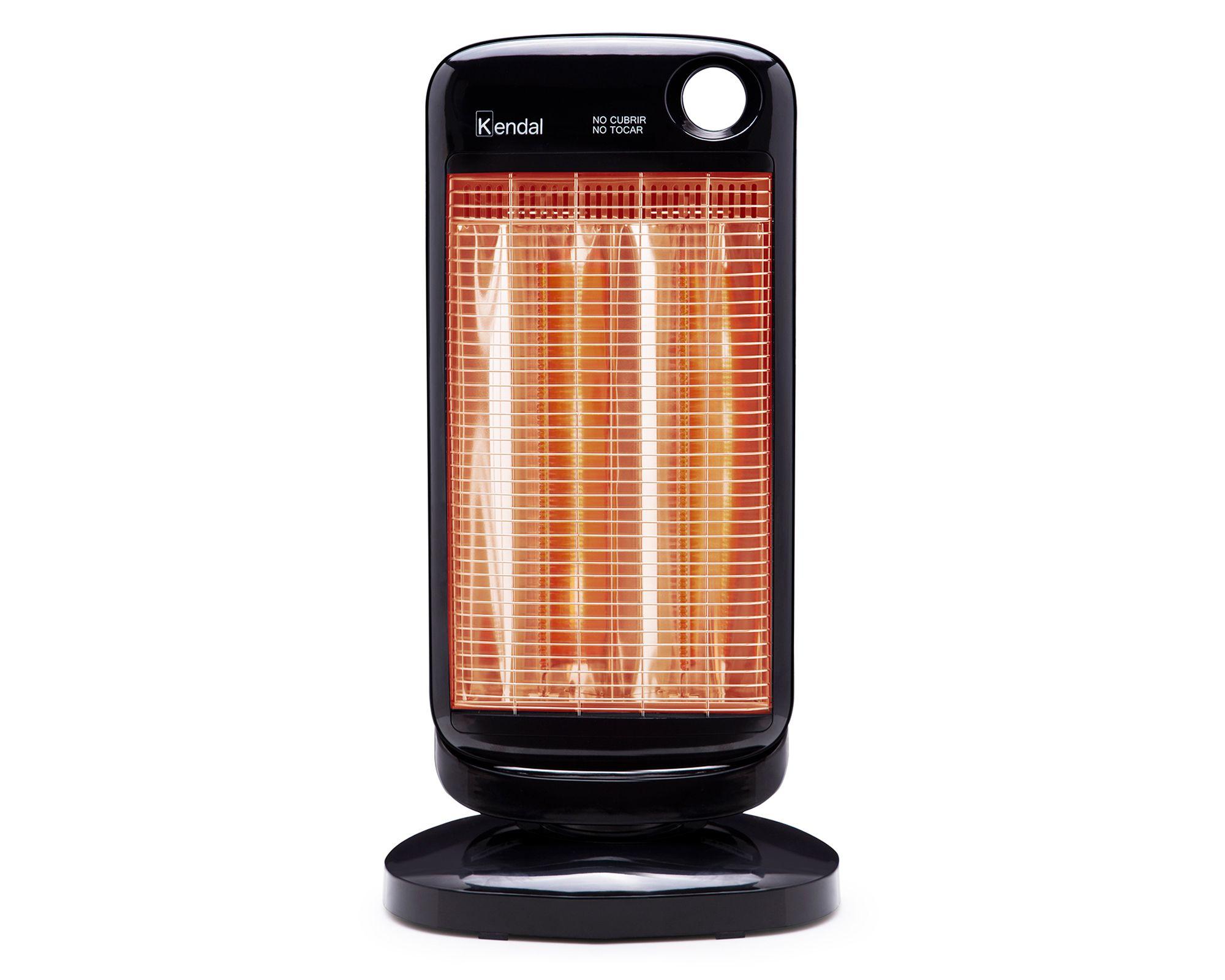 Estufa halógena 900W Kfc-90 negra negro-0