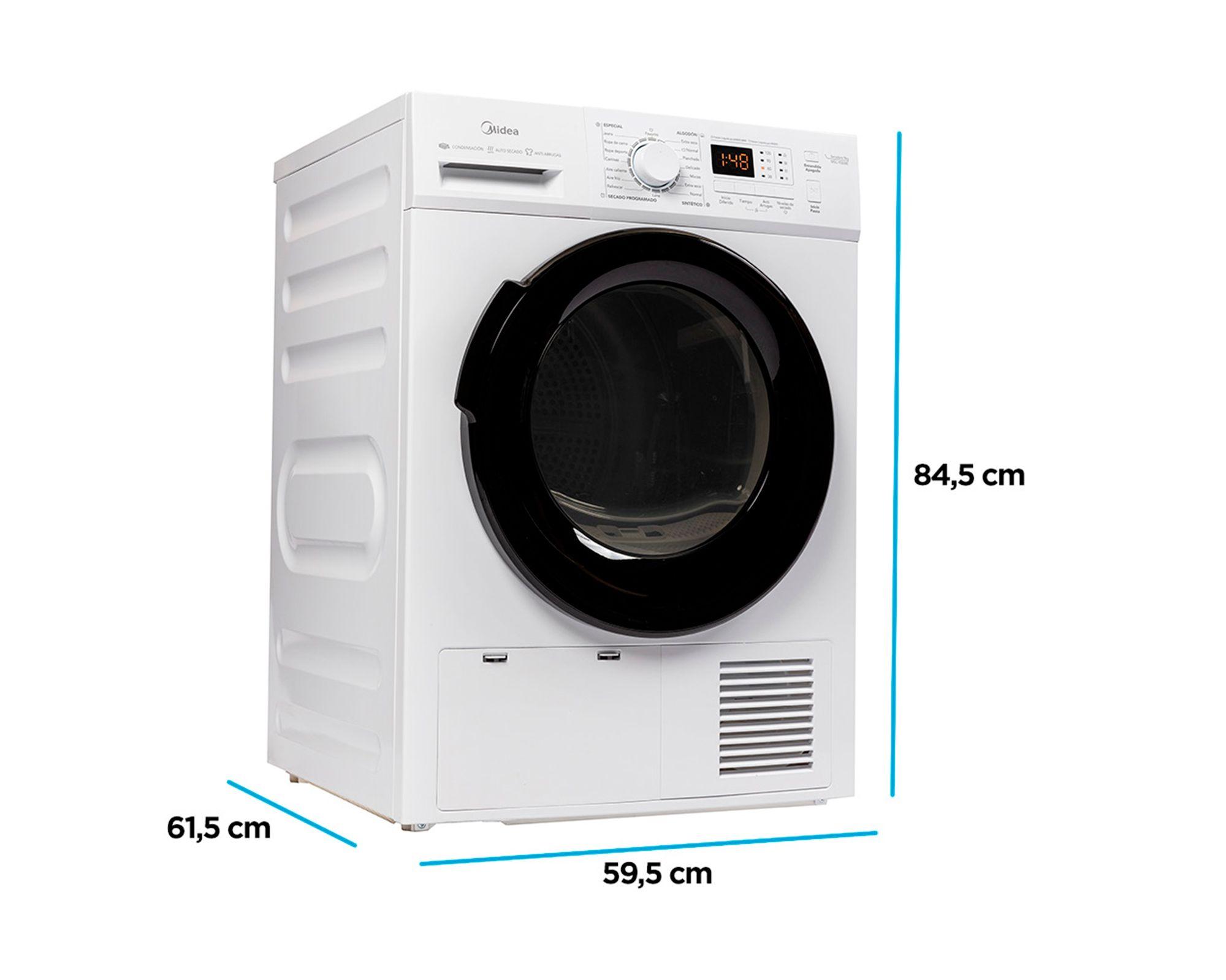 Secadora carga frontal 9 kg MSC-90B08E blanco-4